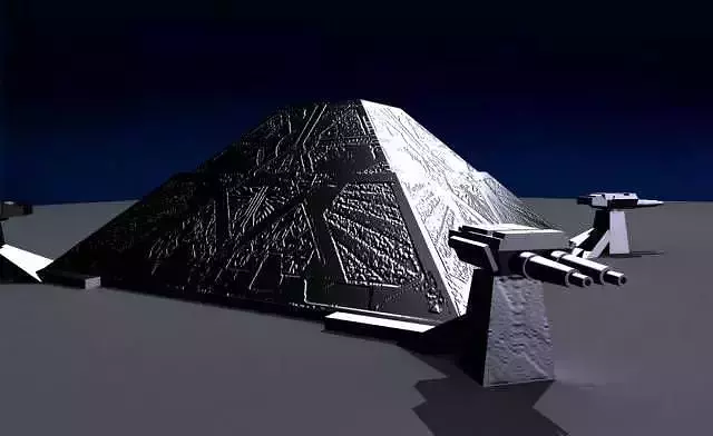 Skynet star wars pyramid Free 3D model