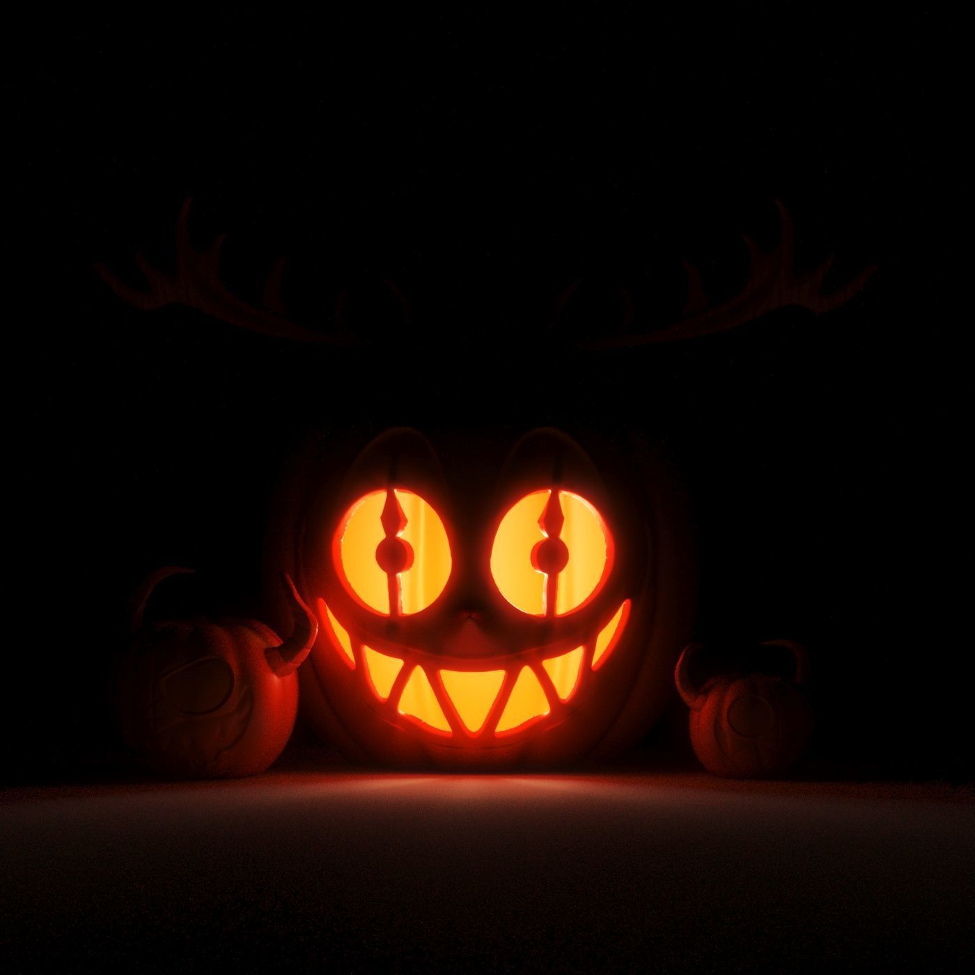 PUMPKIN ALASTOR 3D print model_1