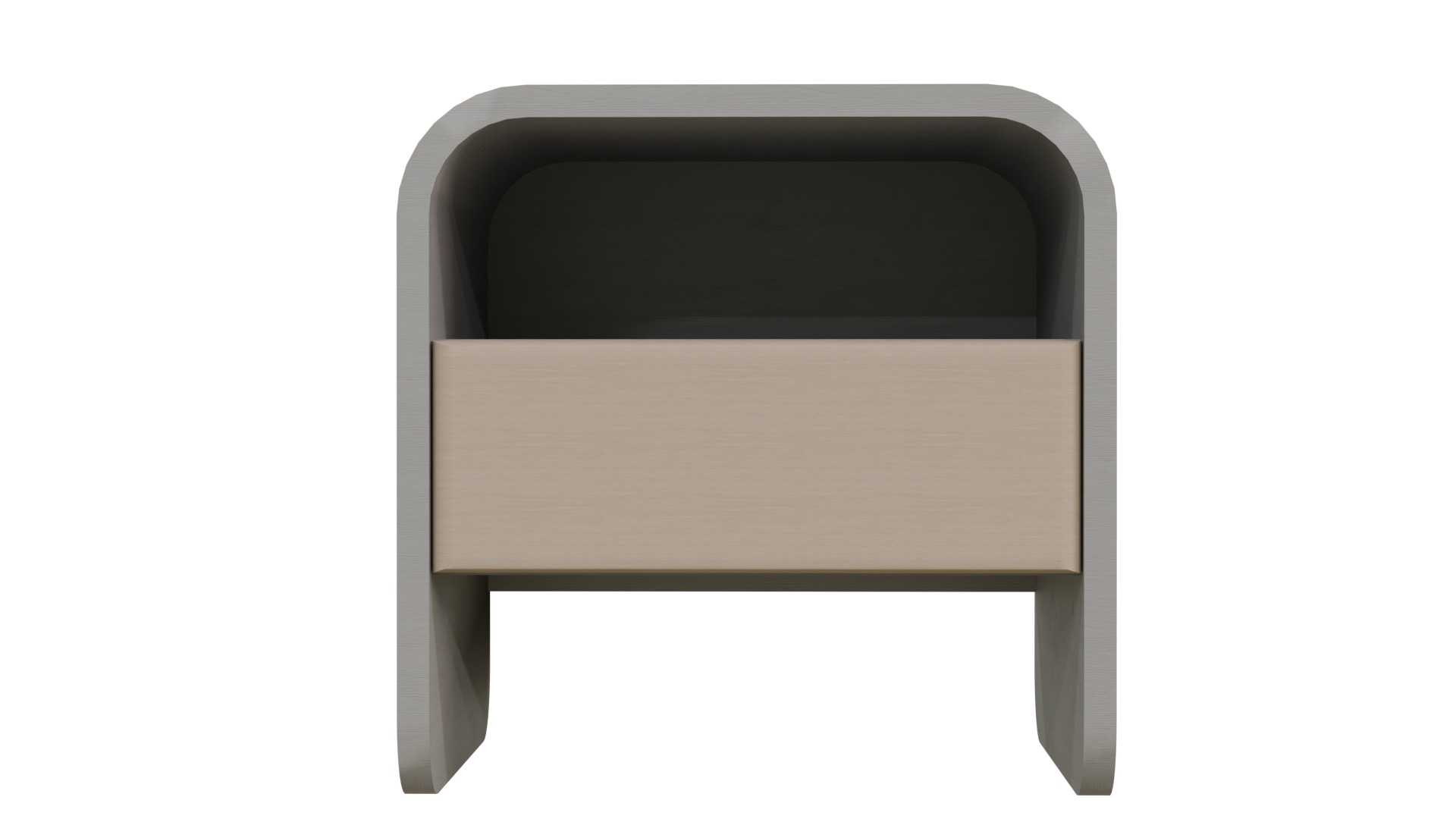 Nightstand - Sleek and Modern Design Low-poly 3D model_1