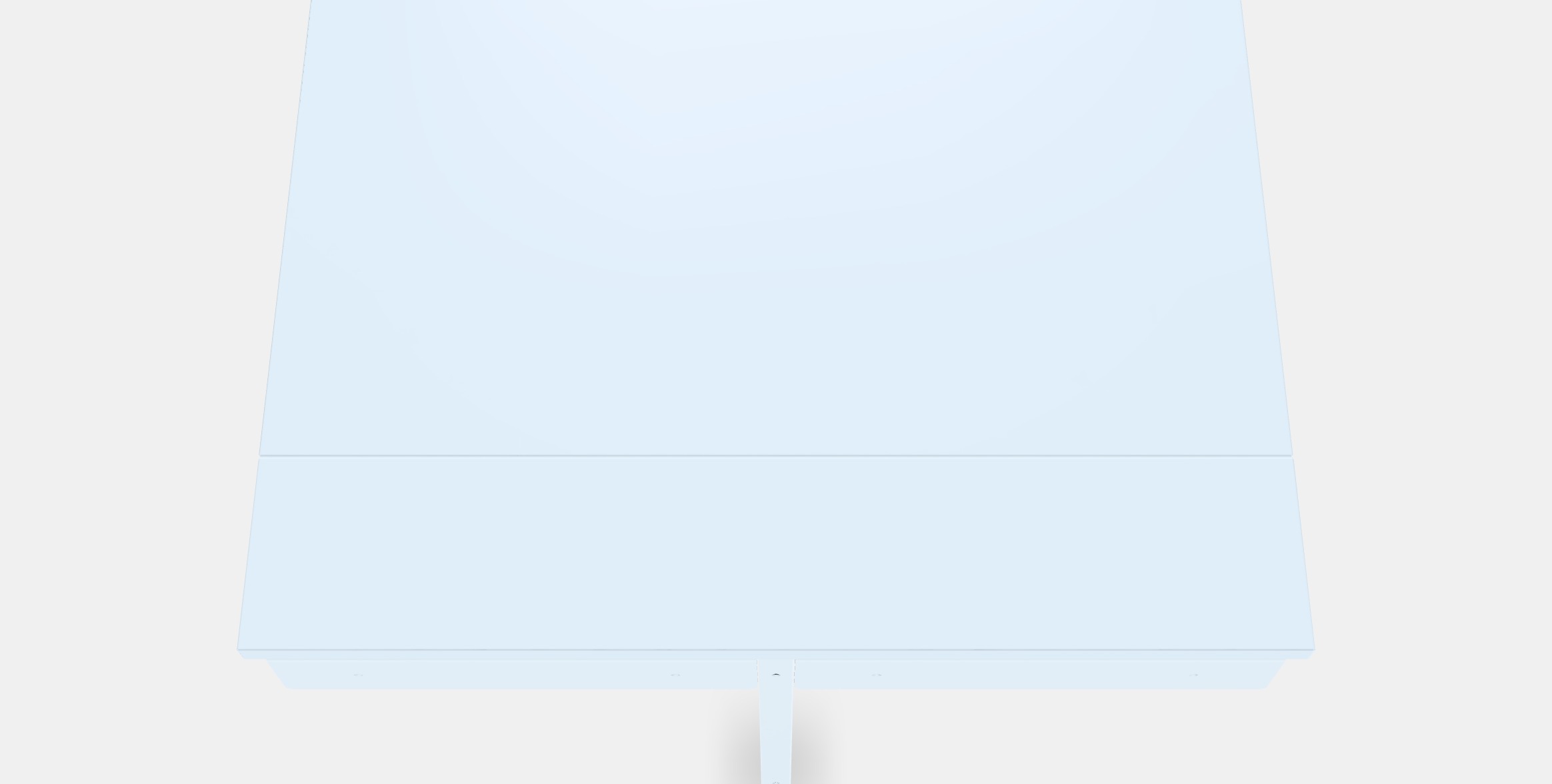 NORBERG Wall-mounted drop-leaf table Low-poly 3D model_3