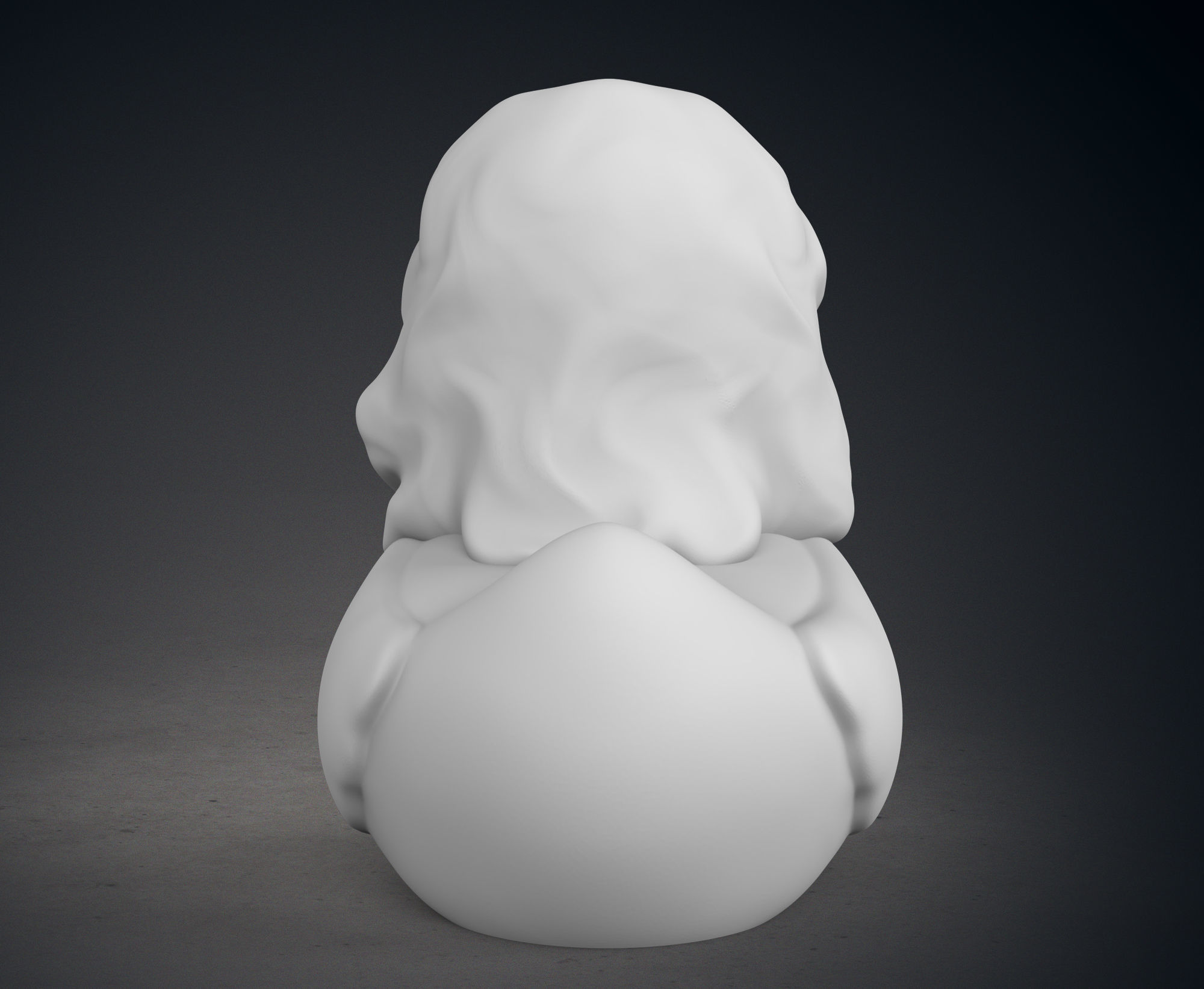 Cute Eric Draven in The Crow Ruber Duck 3D print model_6