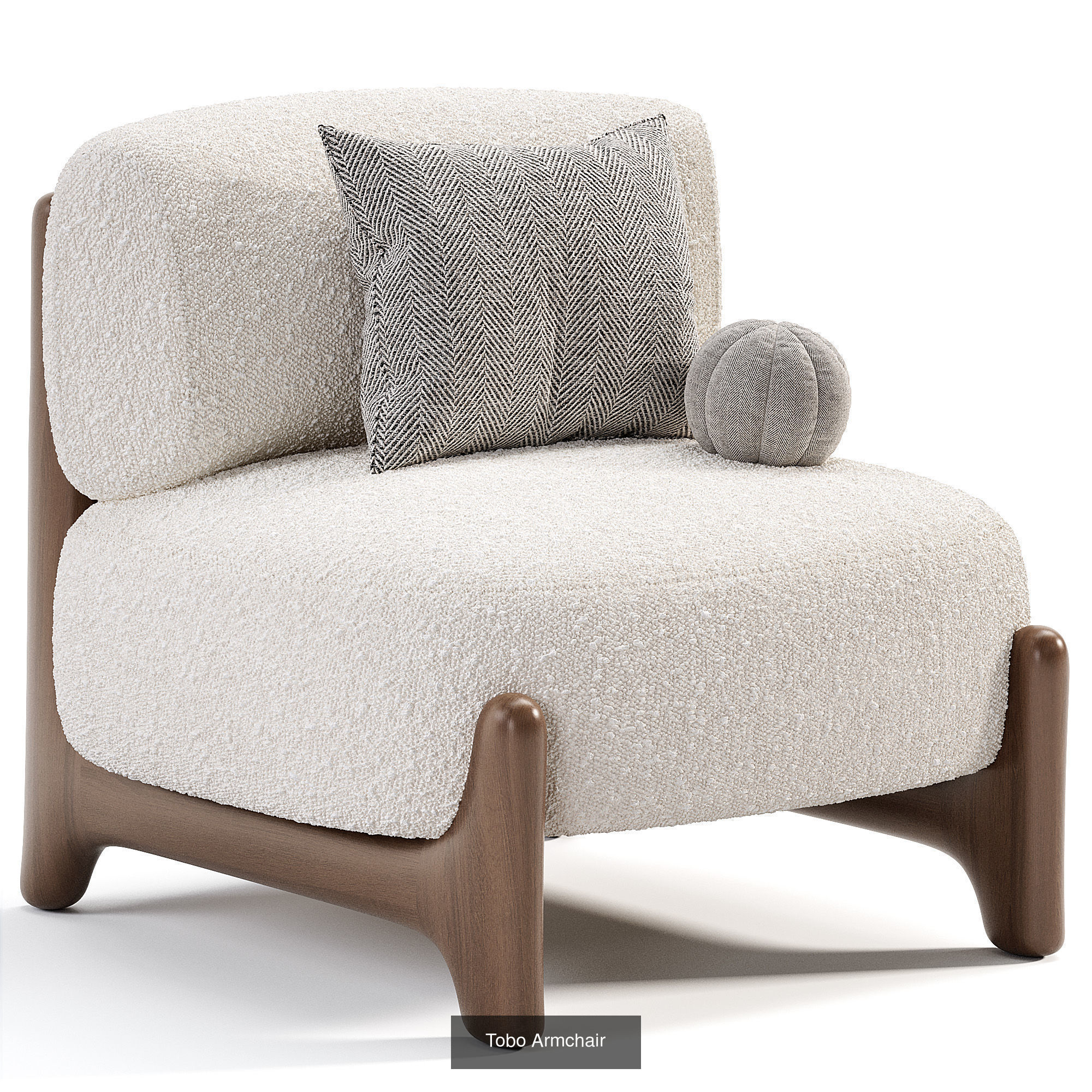 Armchair  Collection 10 Items 3D Model _8