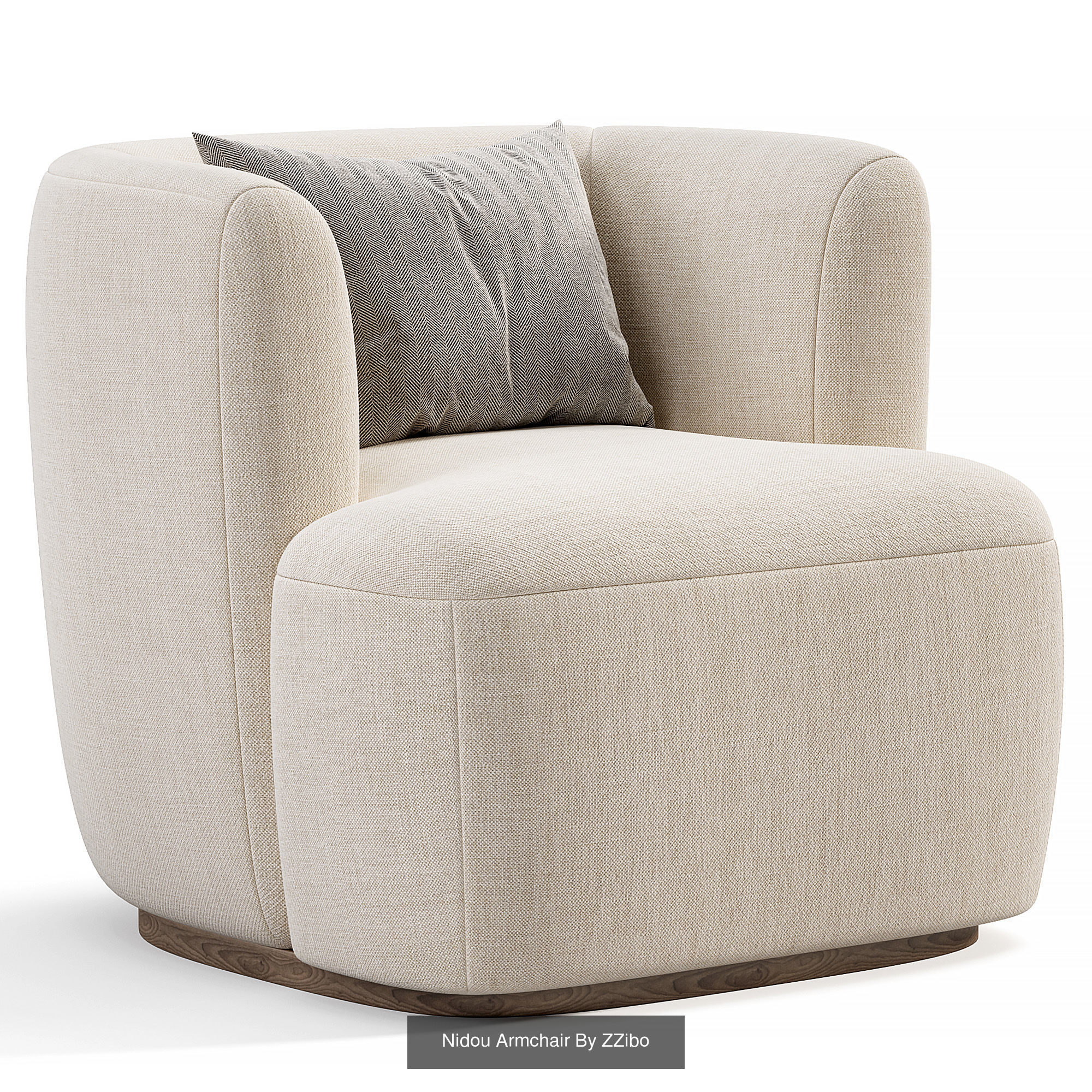 Armchair  Collection 10 Items 3D Model _9