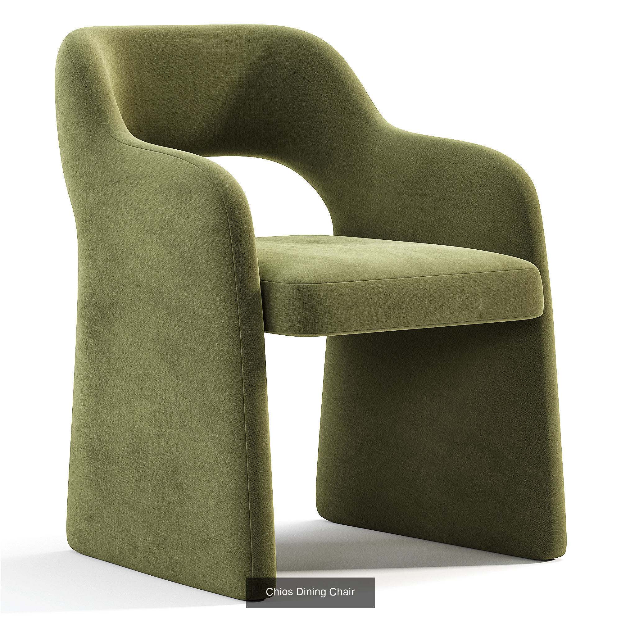 Armchair  Collection 10 Items 3D Model _6