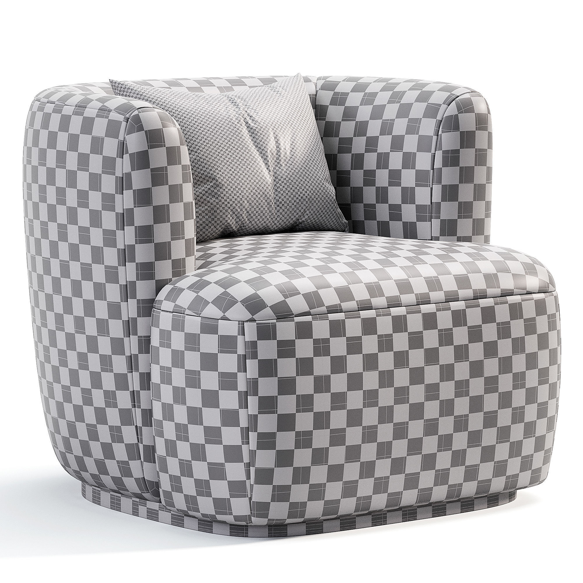 Armchair  Collection 10 Items 3D Model _11