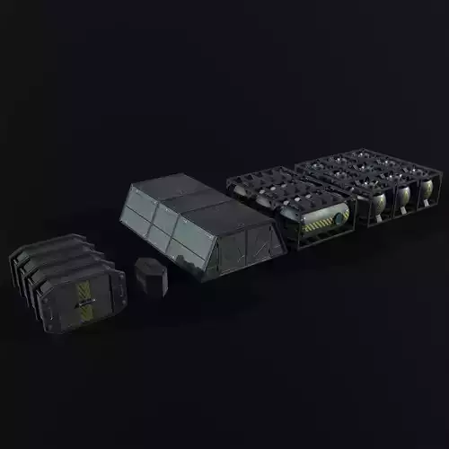 Outpost Storage PBR Collection 