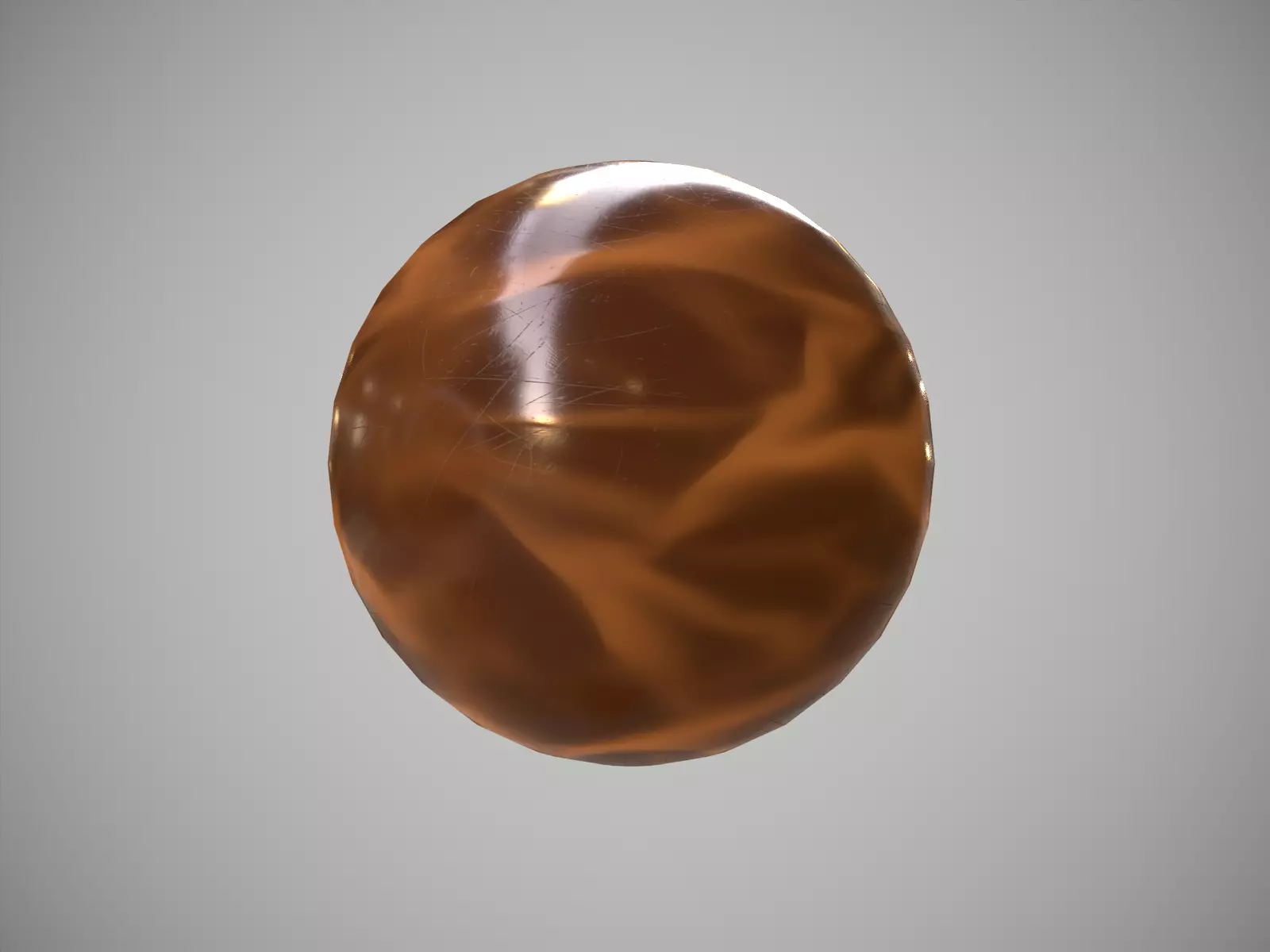 Orange crystal pbr material Texture_0