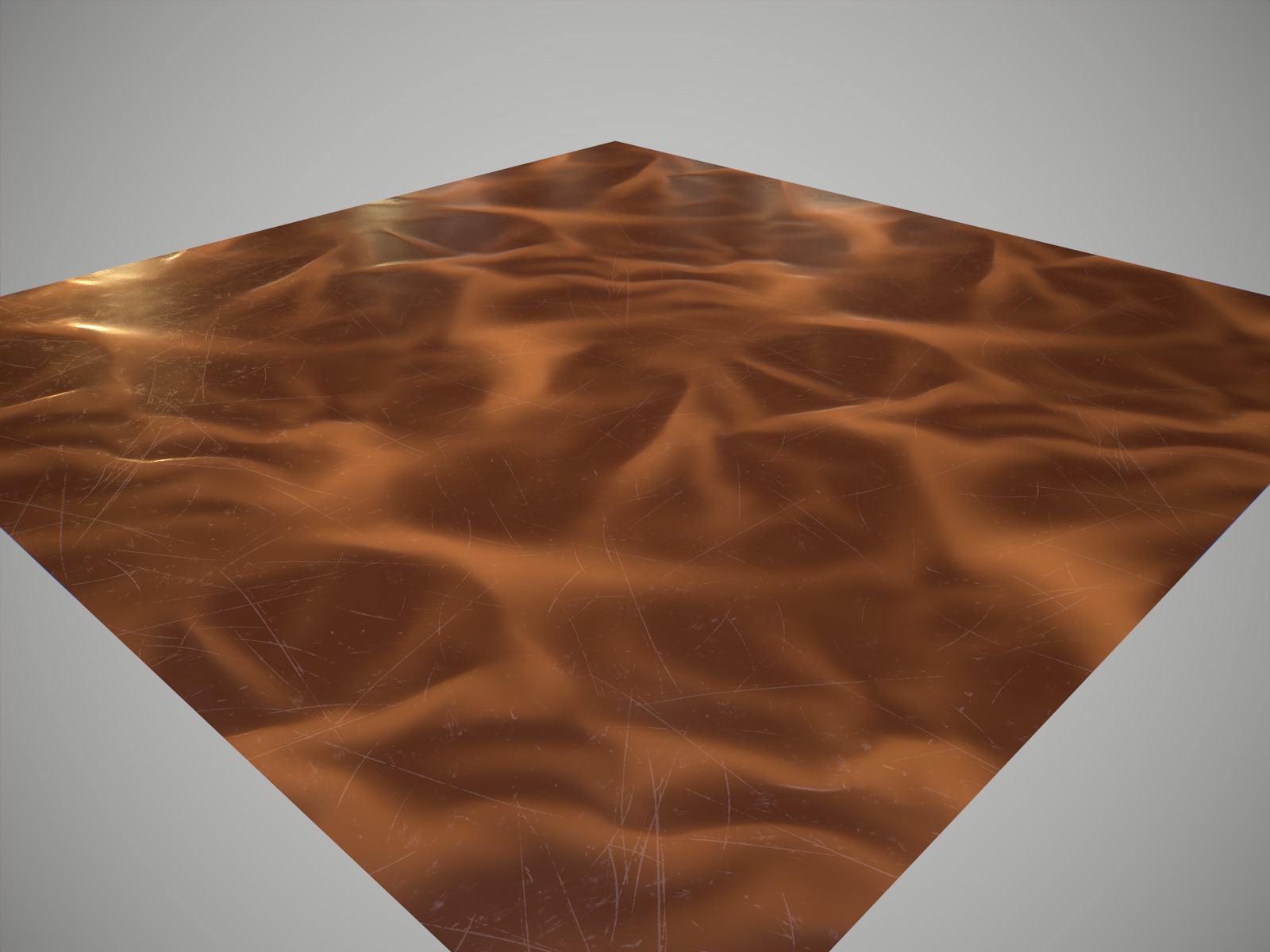 Orange crystal pbr material Texture_3