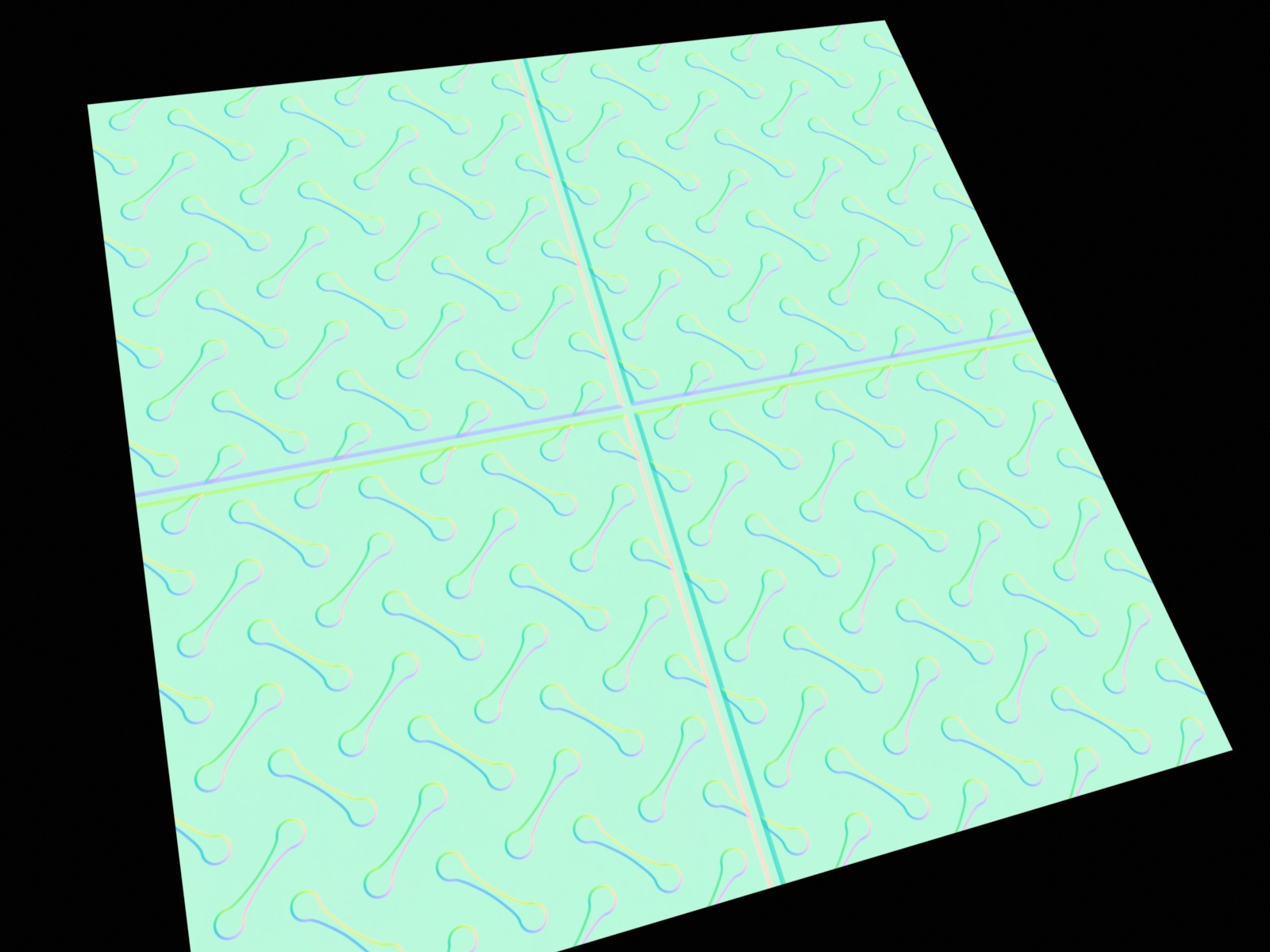 Metal floor pbr material Texture_7