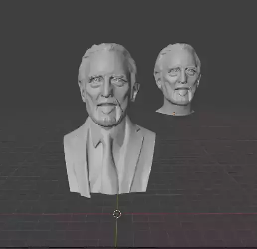Christopher Lee 3D print model