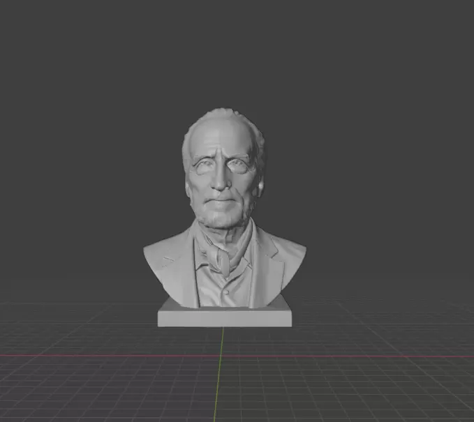 Christopher Lee 3D print model