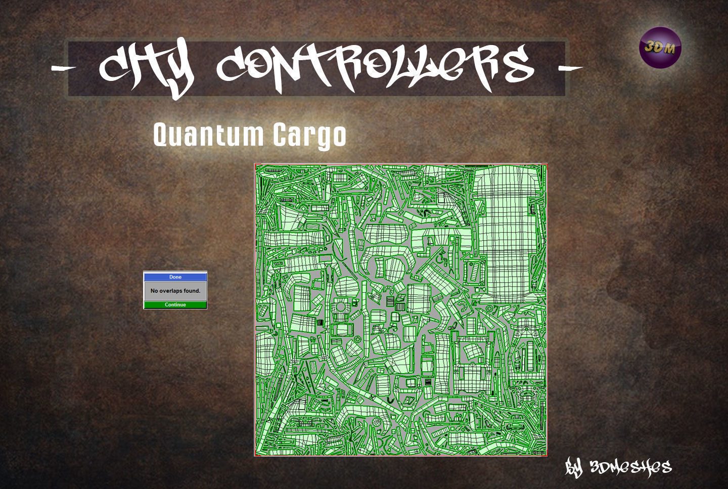 City Controllers - Quantum Cargo - PBR lowpoly Low-poly 3D model_21