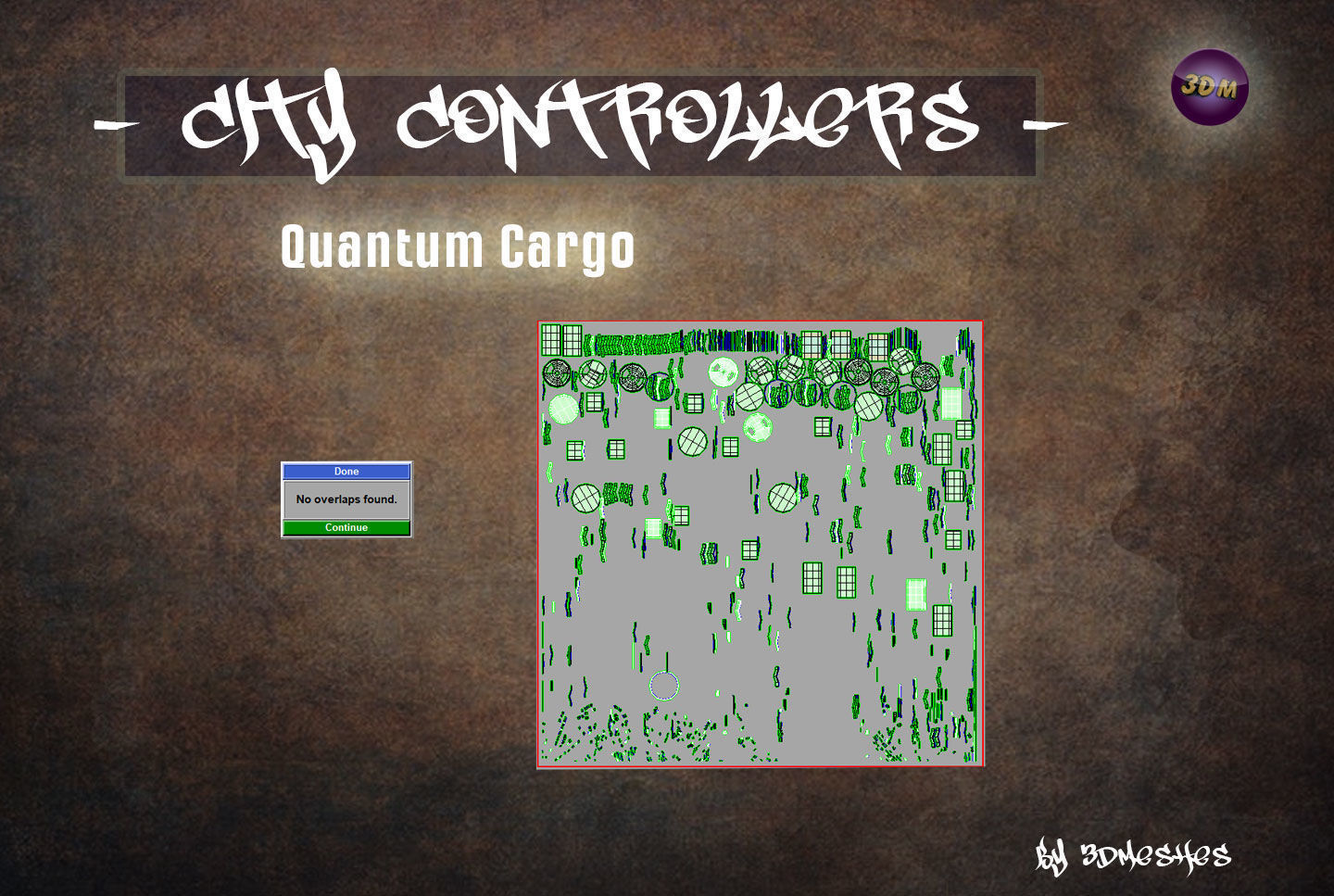 City Controllers - Quantum Cargo - PBR lowpoly Low-poly 3D model_19