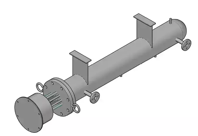 Shell and Tube 6kW Heater