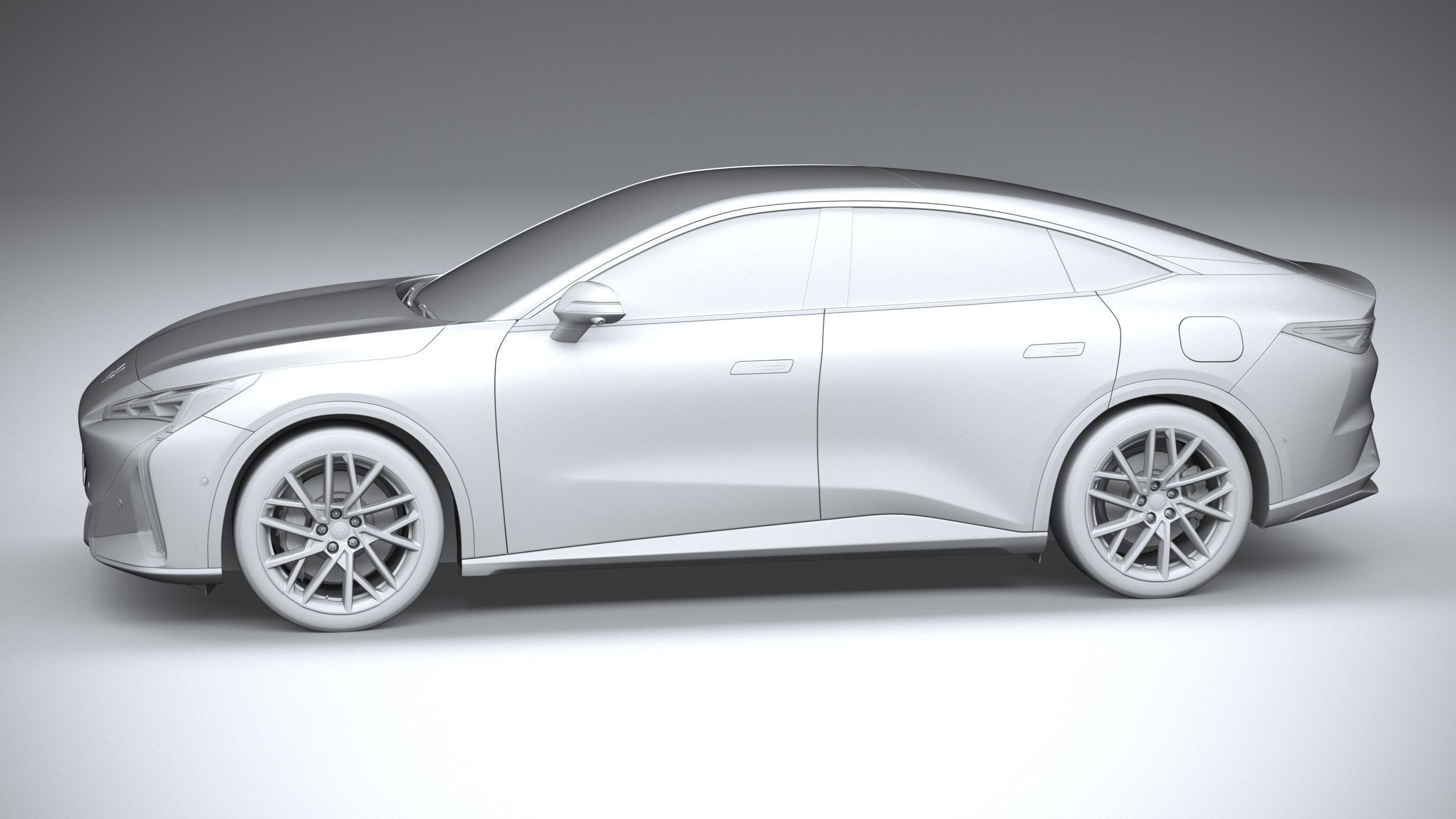 BAIC ArcFox Alpha S5 2025 3D model_22