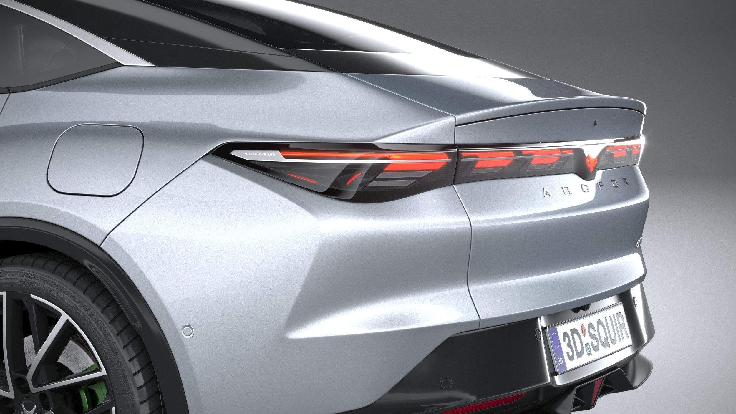 BAIC ArcFox Alpha S5 2025 3D model_6