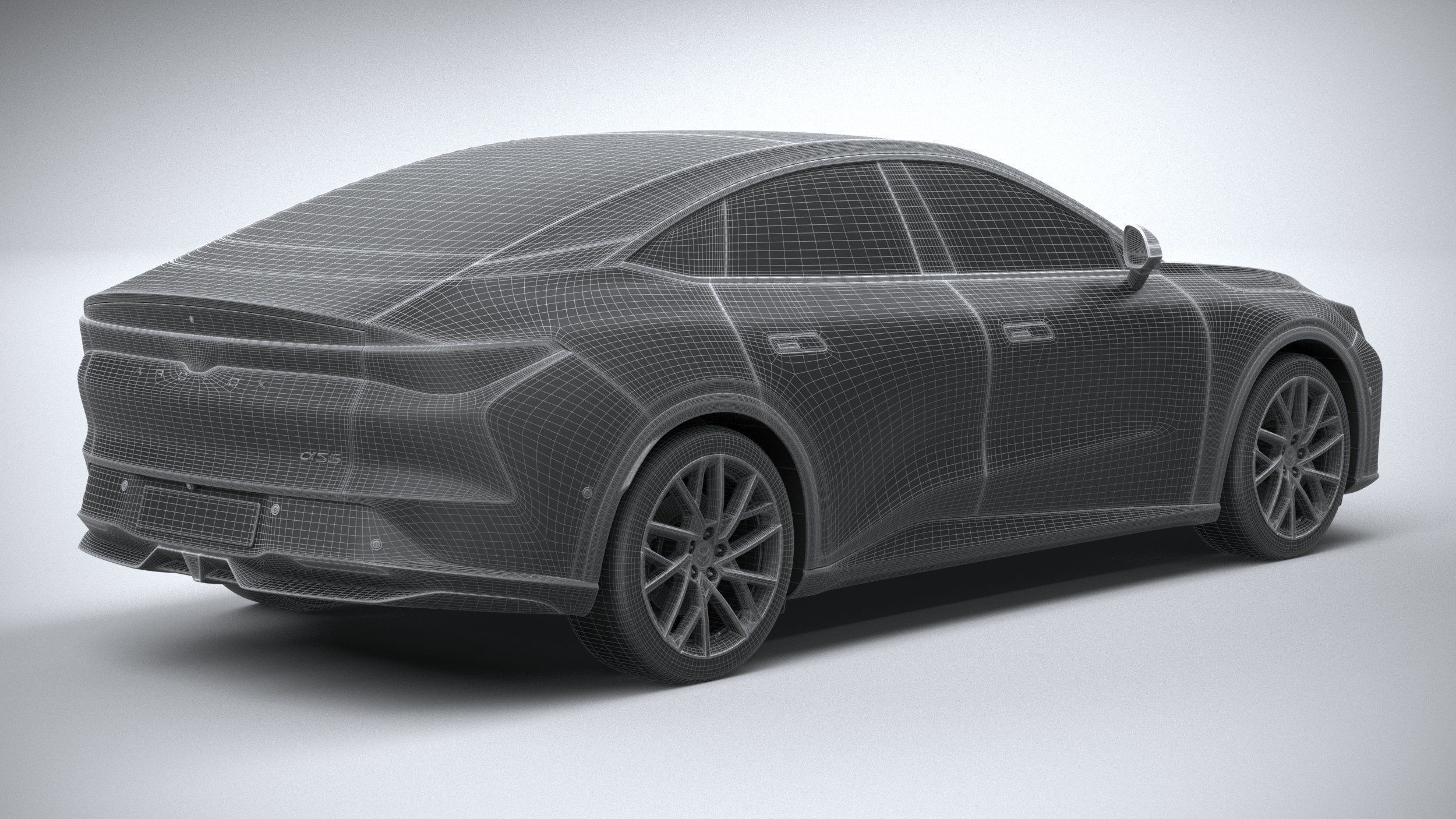 BAIC ArcFox Alpha S5 2025 3D model_27