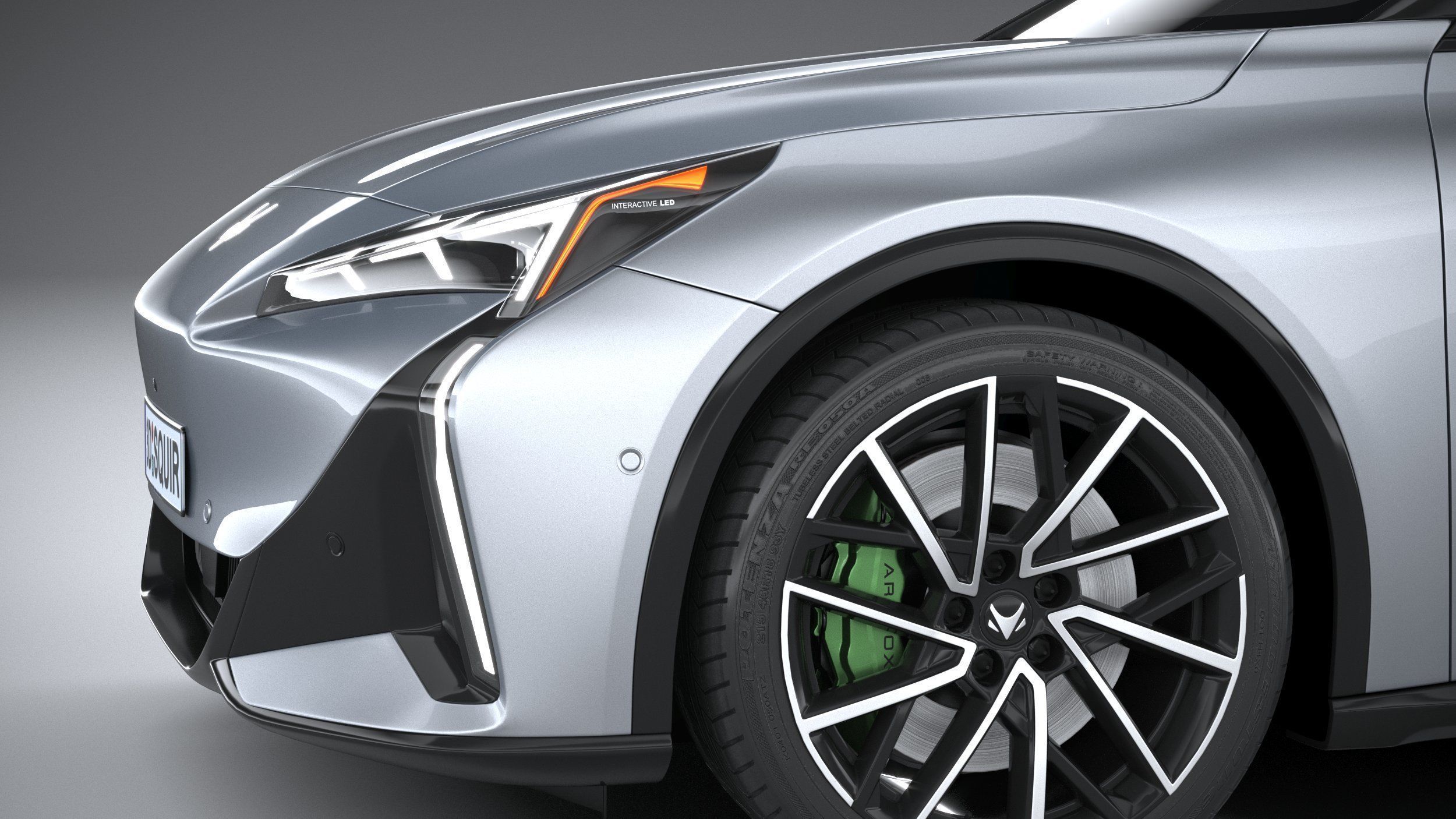 BAIC ArcFox Alpha S5 2025 3D model_3