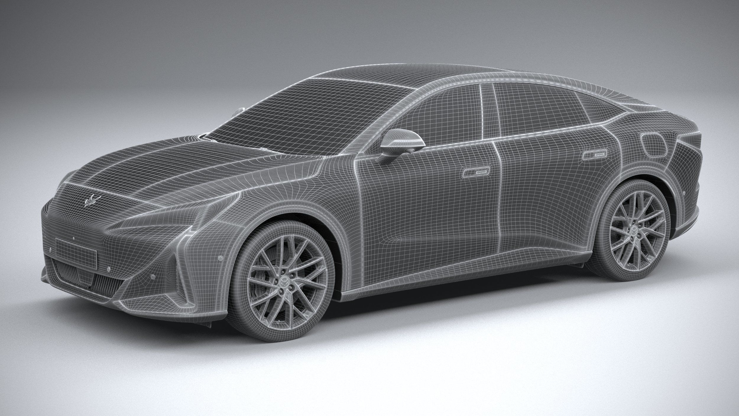 BAIC ArcFox Alpha S5 2025 3D model_26