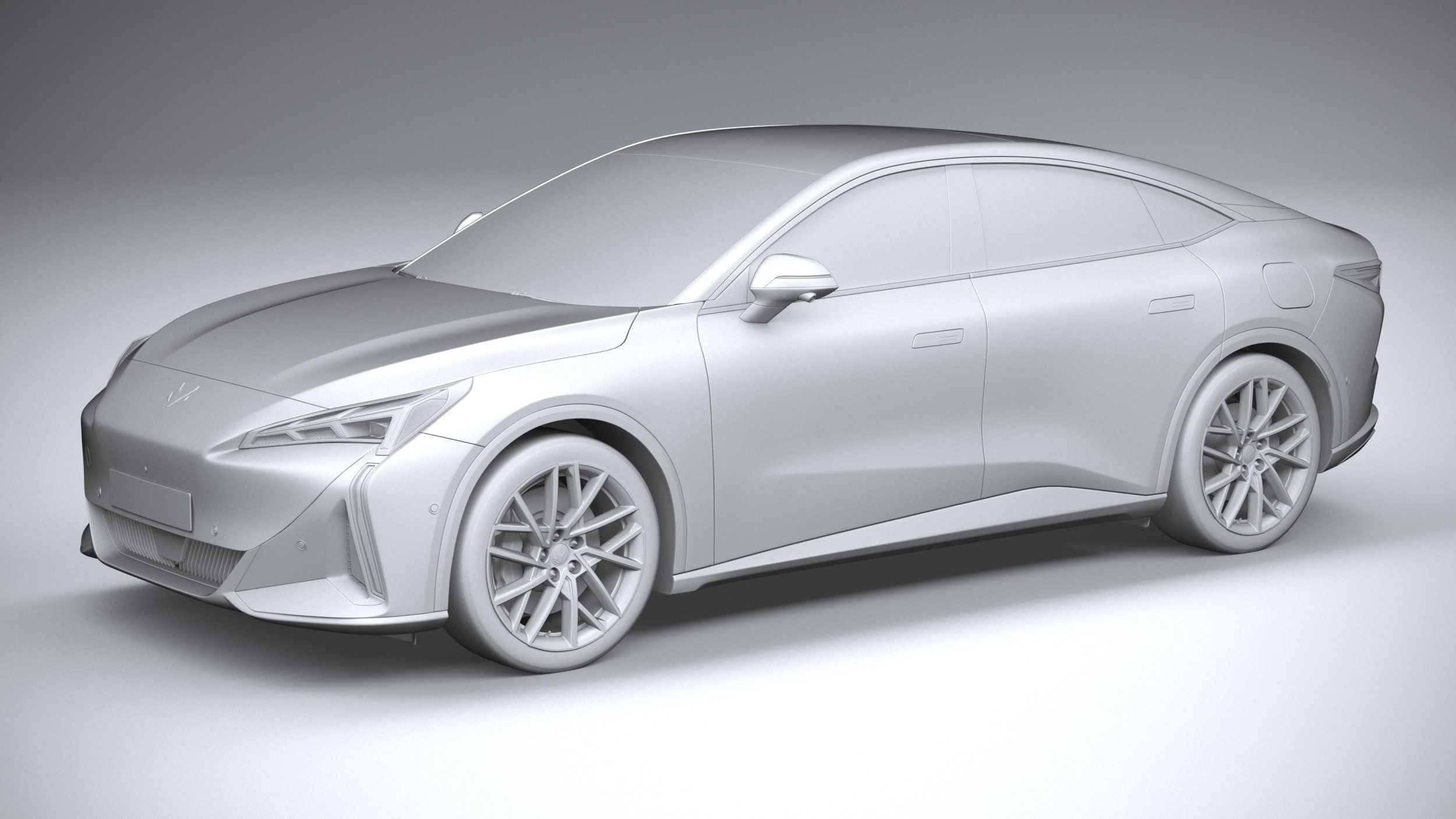 BAIC ArcFox Alpha S5 2025 3D model_19