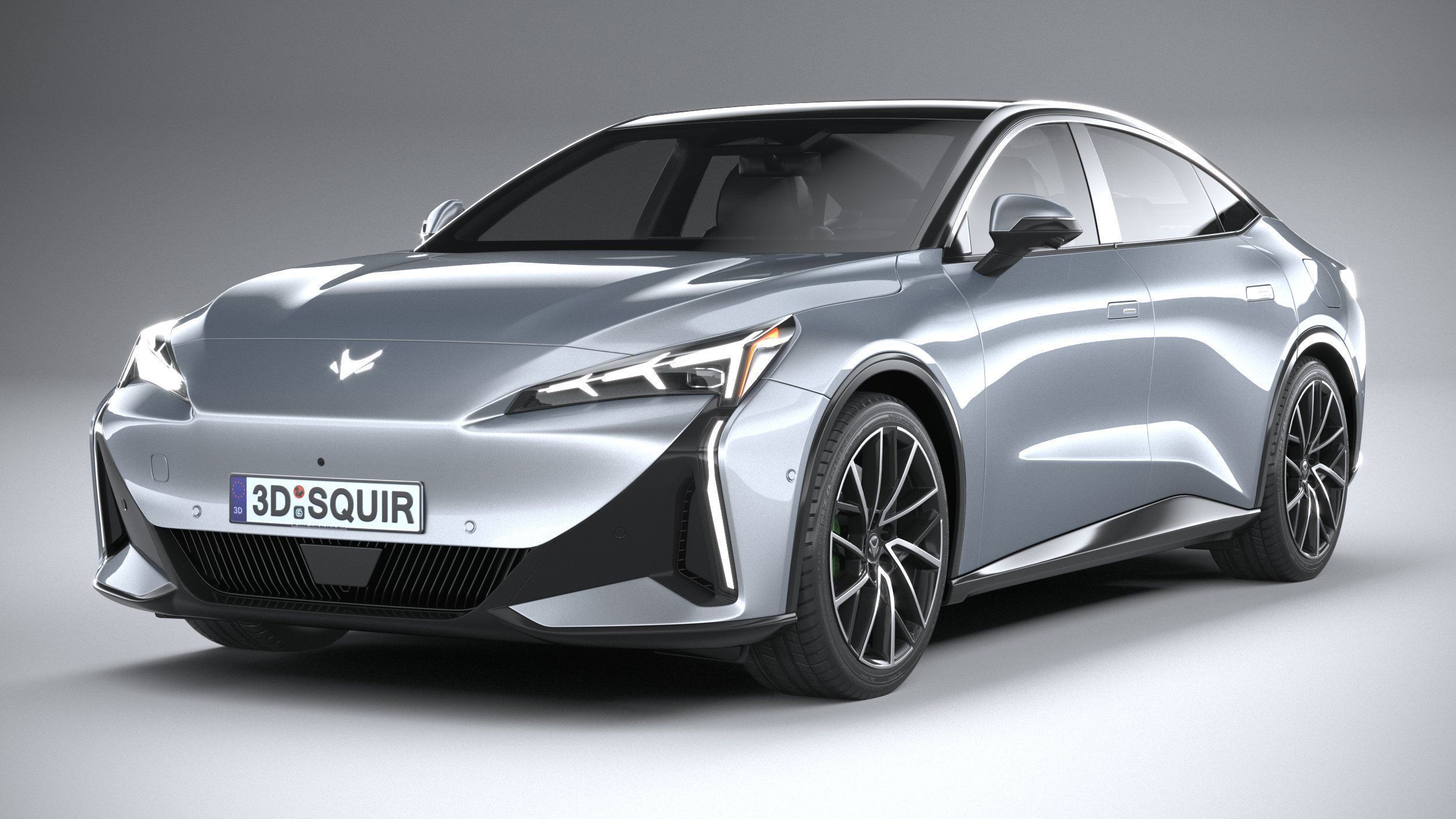 BAIC ArcFox Alpha S5 2025 3D model_2