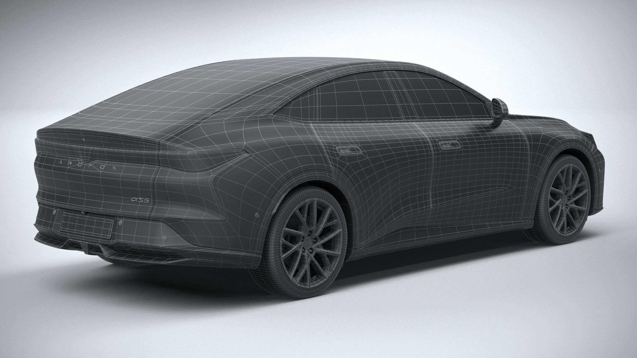 BAIC ArcFox Alpha S5 2025 3D model_29