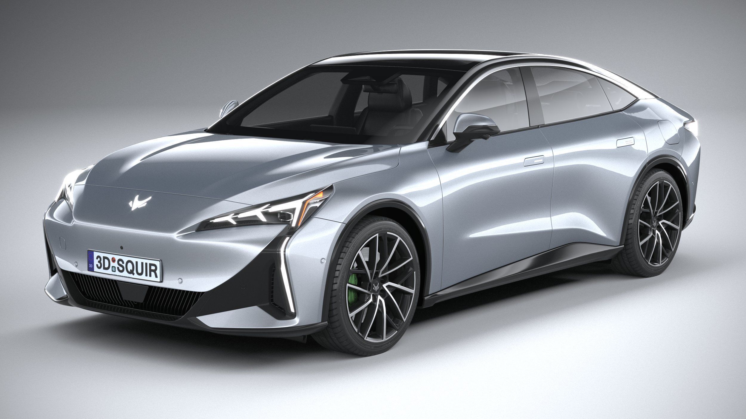 BAIC ArcFox Alpha S5 2025 3D model_1