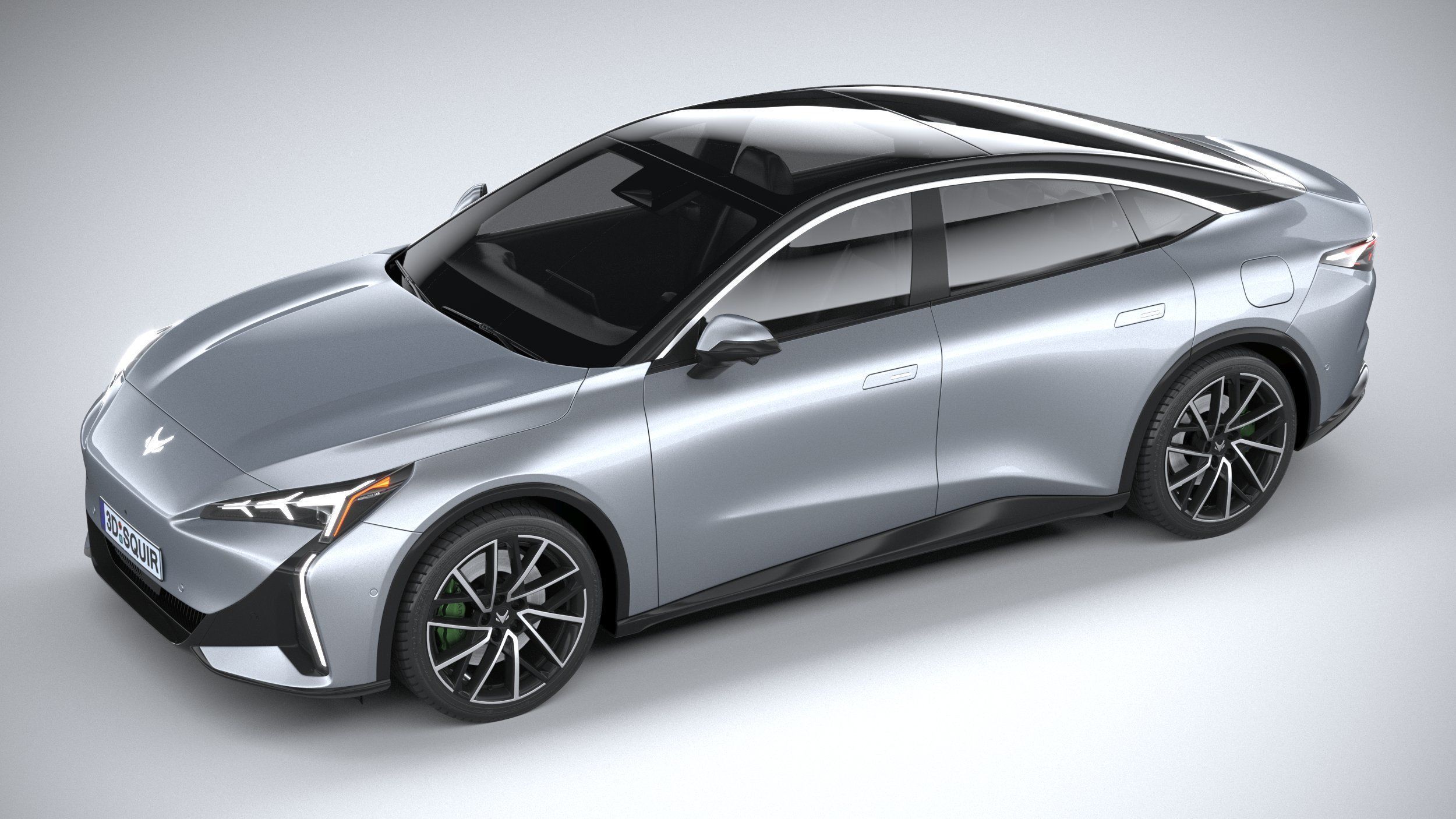 BAIC ArcFox Alpha S5 2025 3D model_7