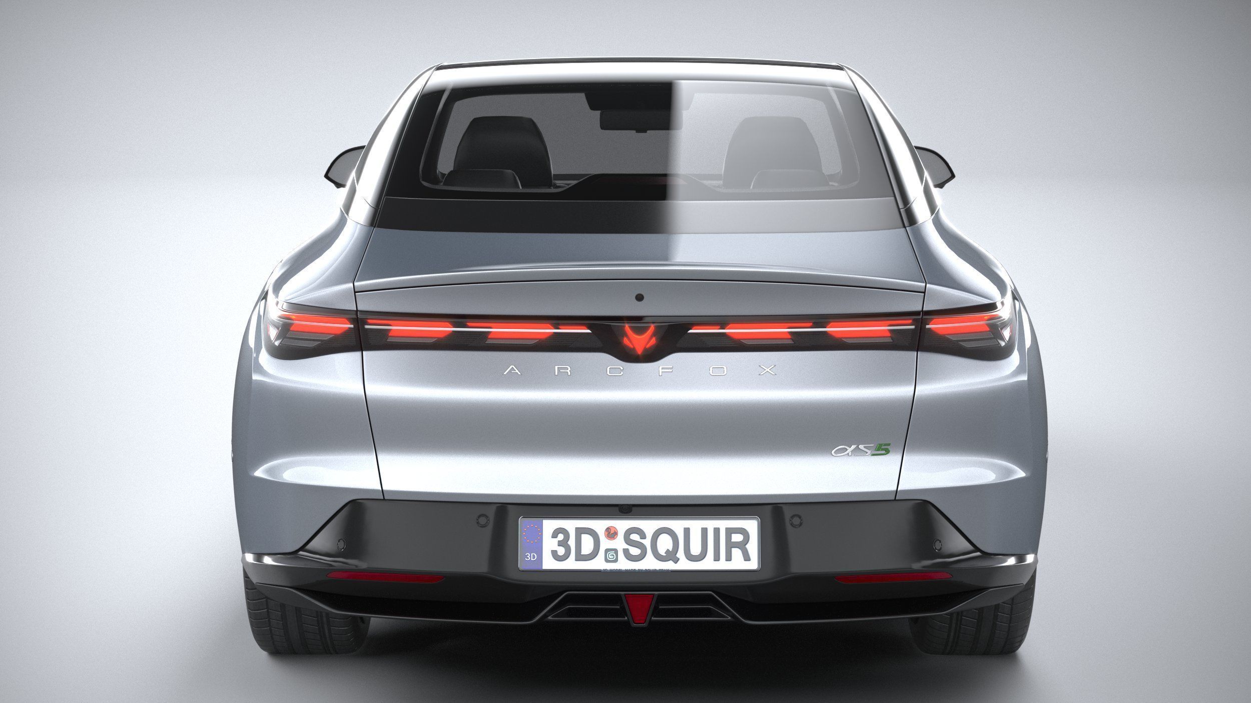 BAIC ArcFox Alpha S5 2025 3D model_4