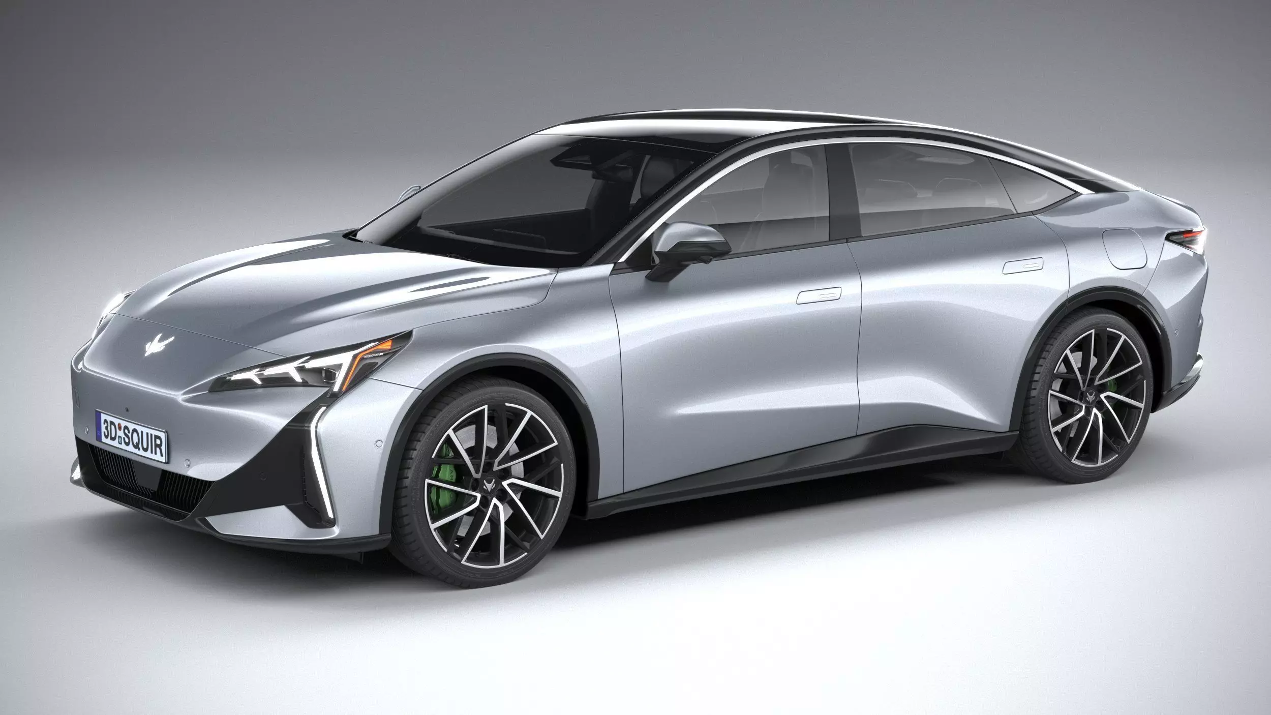 BAIC ArcFox Alpha S5 2025 3D model_0