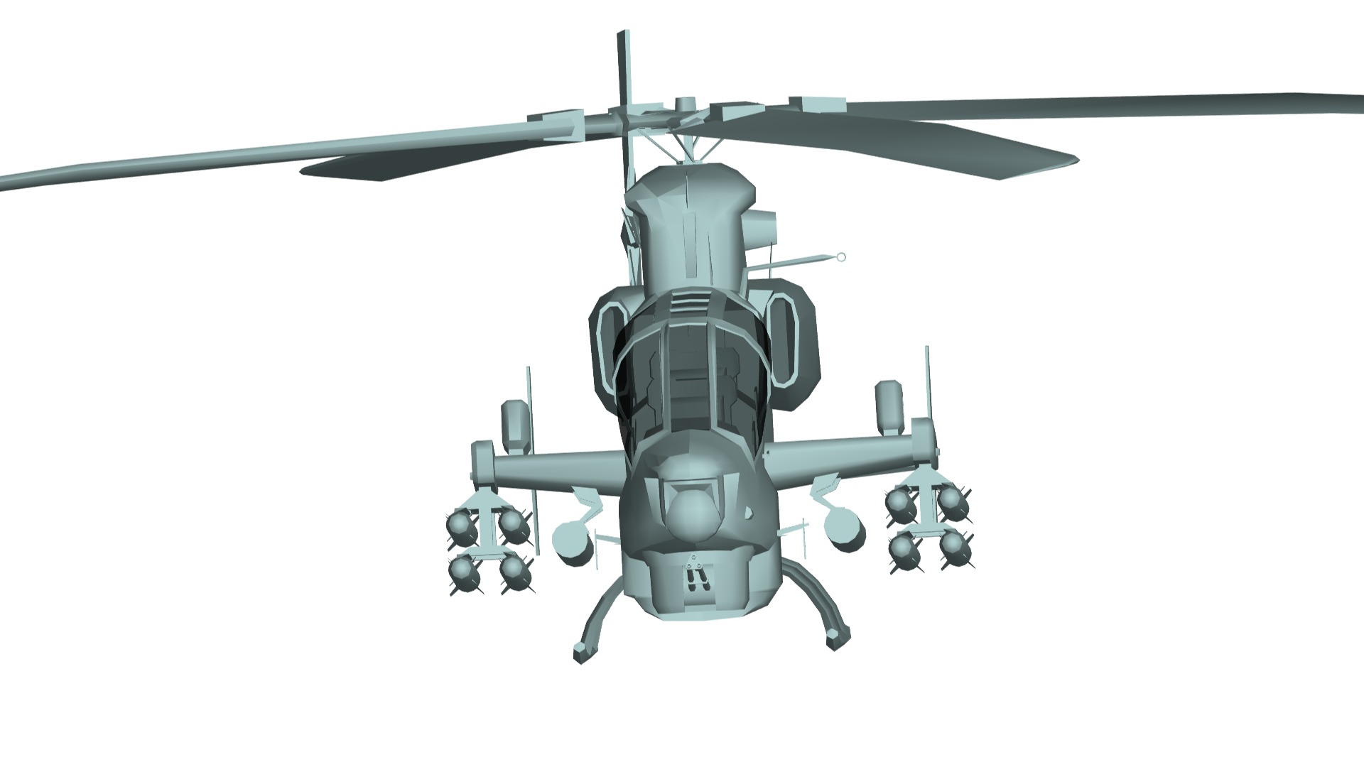 Bell AH-1Z Viper 3D model_3