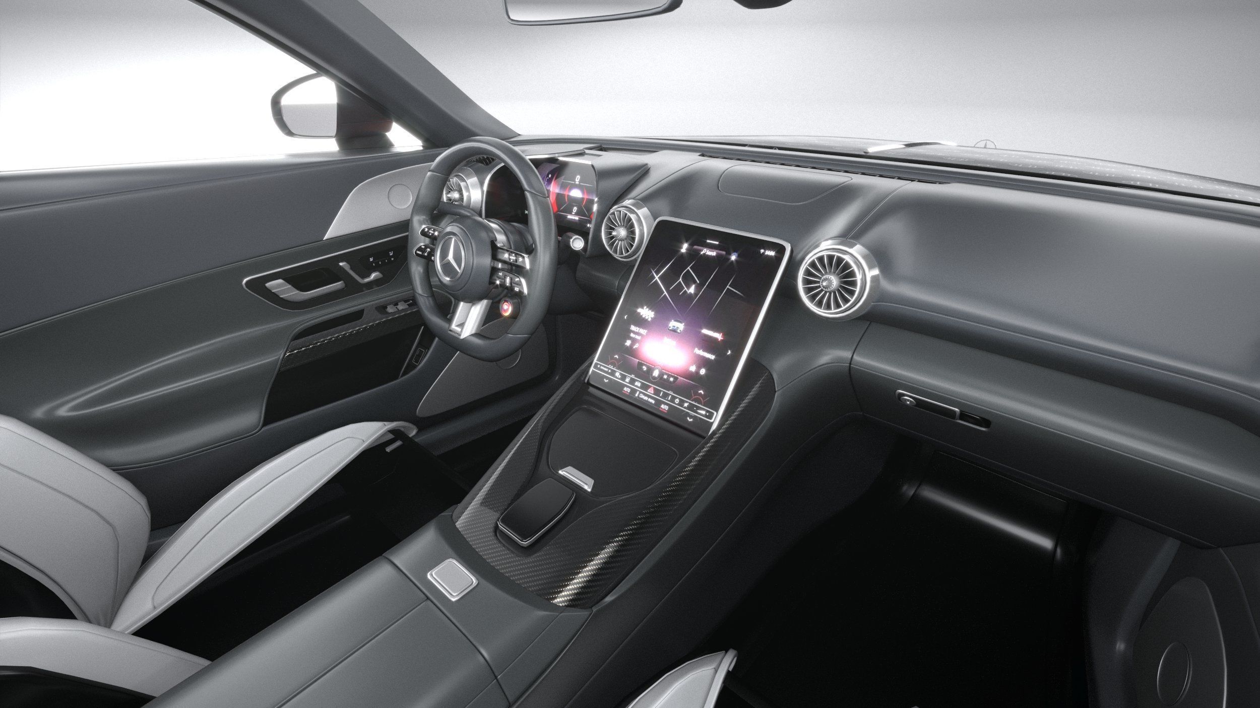 Mercedes-Benz SL Monogram Maybach 2025 3D model_26