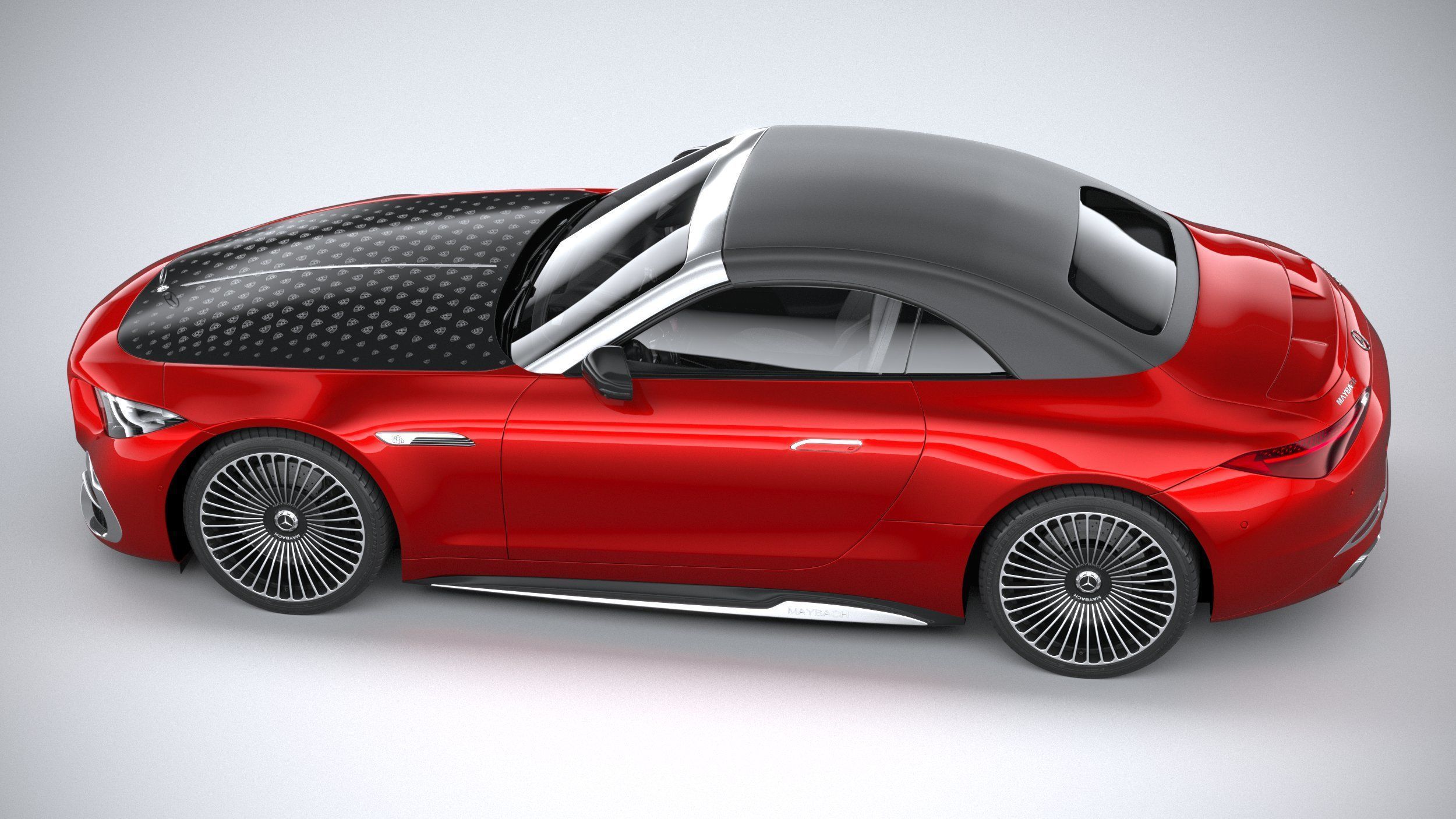 Mercedes-Benz SL Monogram Maybach 2025 3D model_31