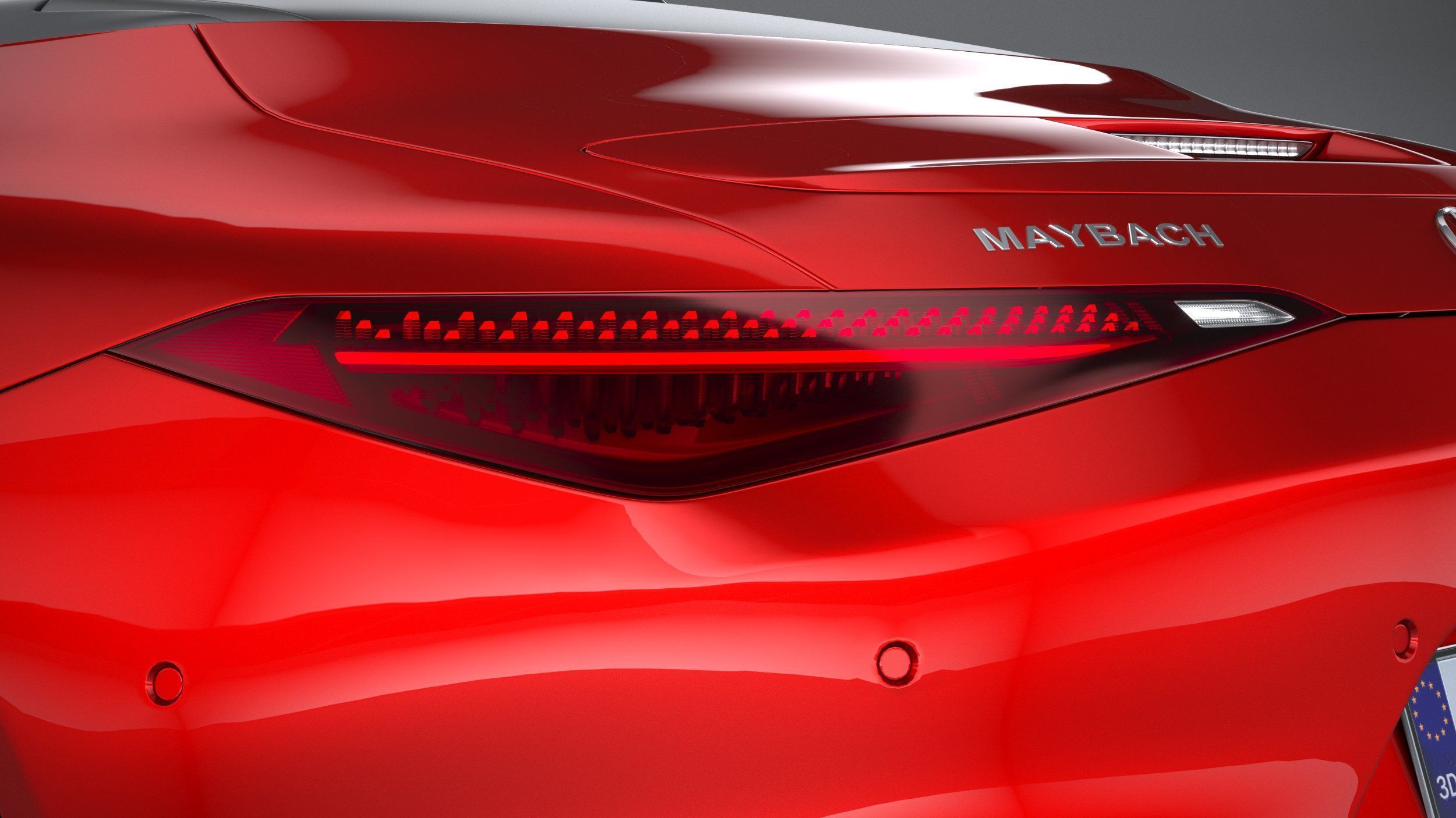 Mercedes-Benz SL Monogram Maybach 2025 3D model_15