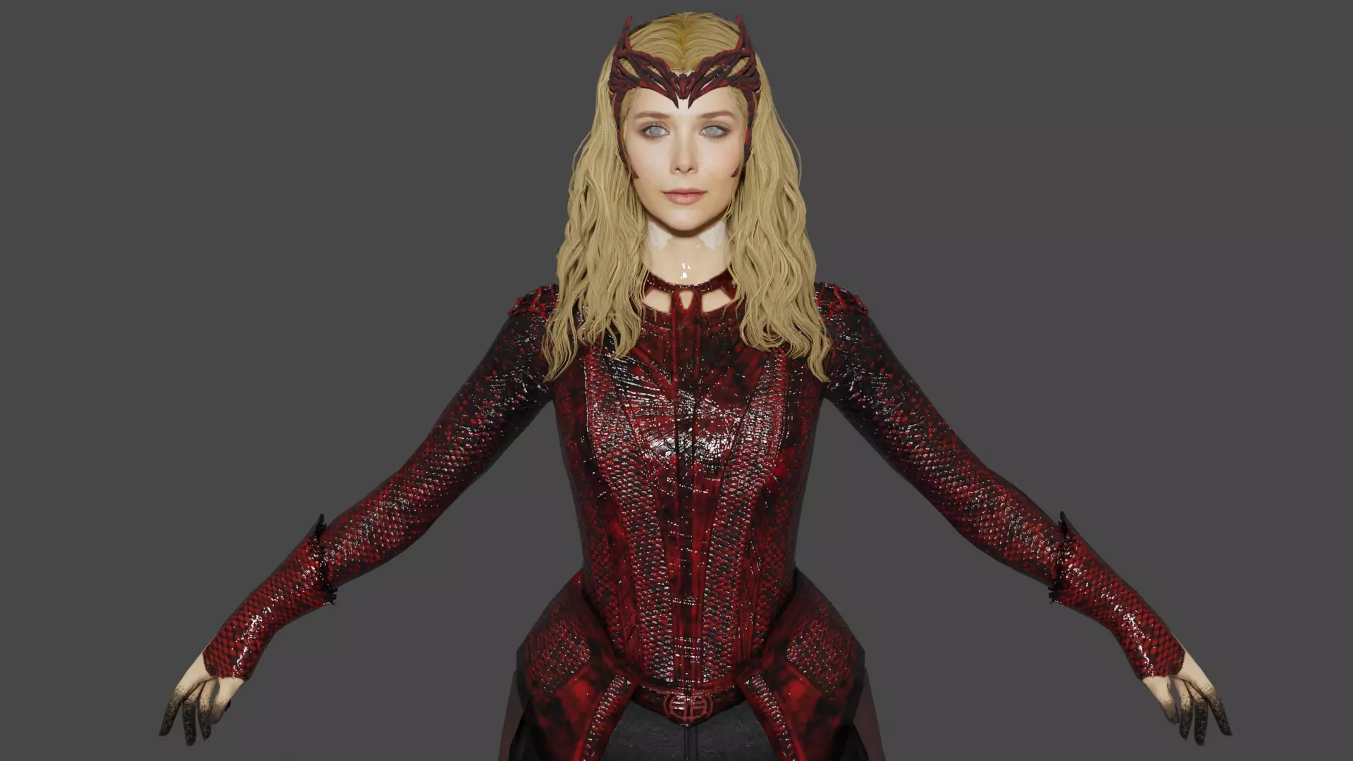 Scarlet Witch 3D Model 3D model_0