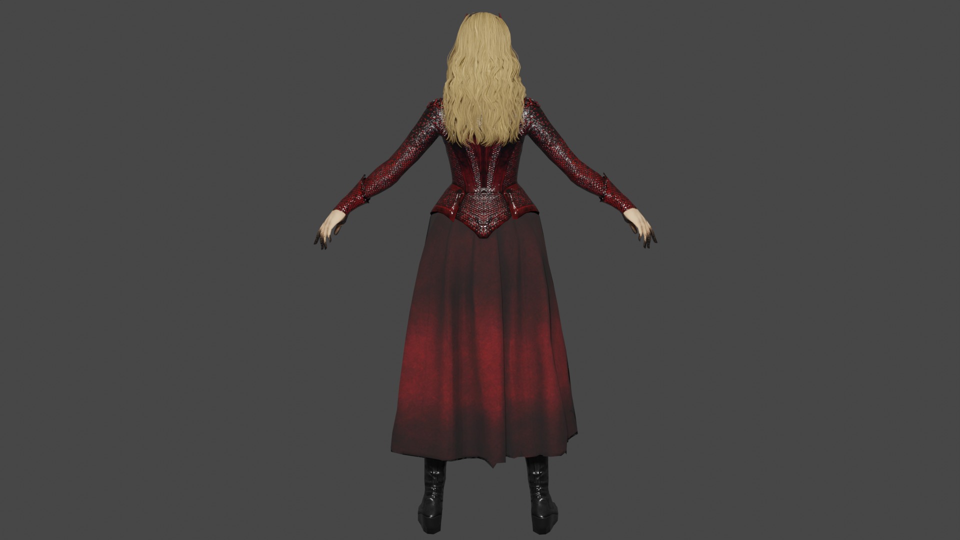 Scarlet Witch 3D Model 3D model_5