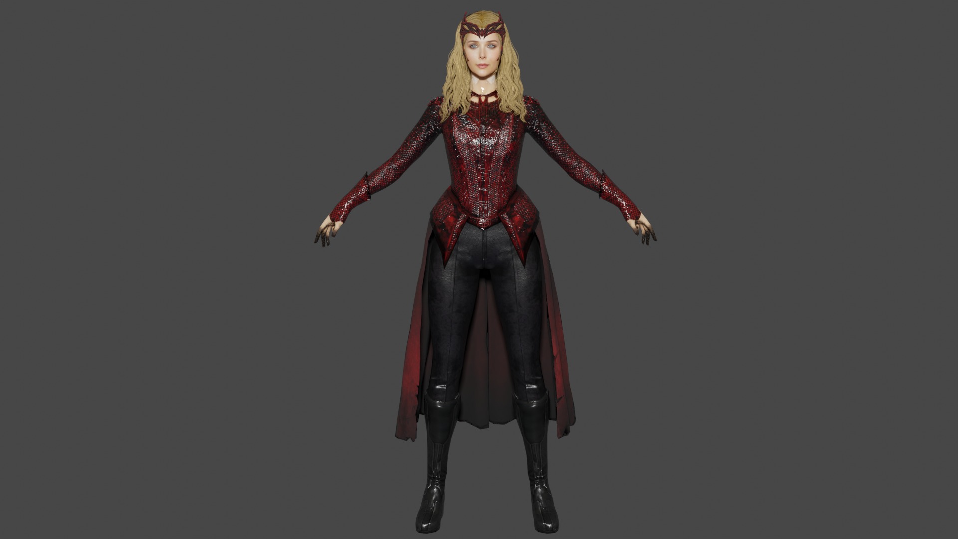 Scarlet Witch 3D Model 3D model_1