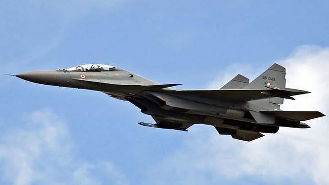 sukhoi su 30mki Multirole Fighter Aircraft 3D model