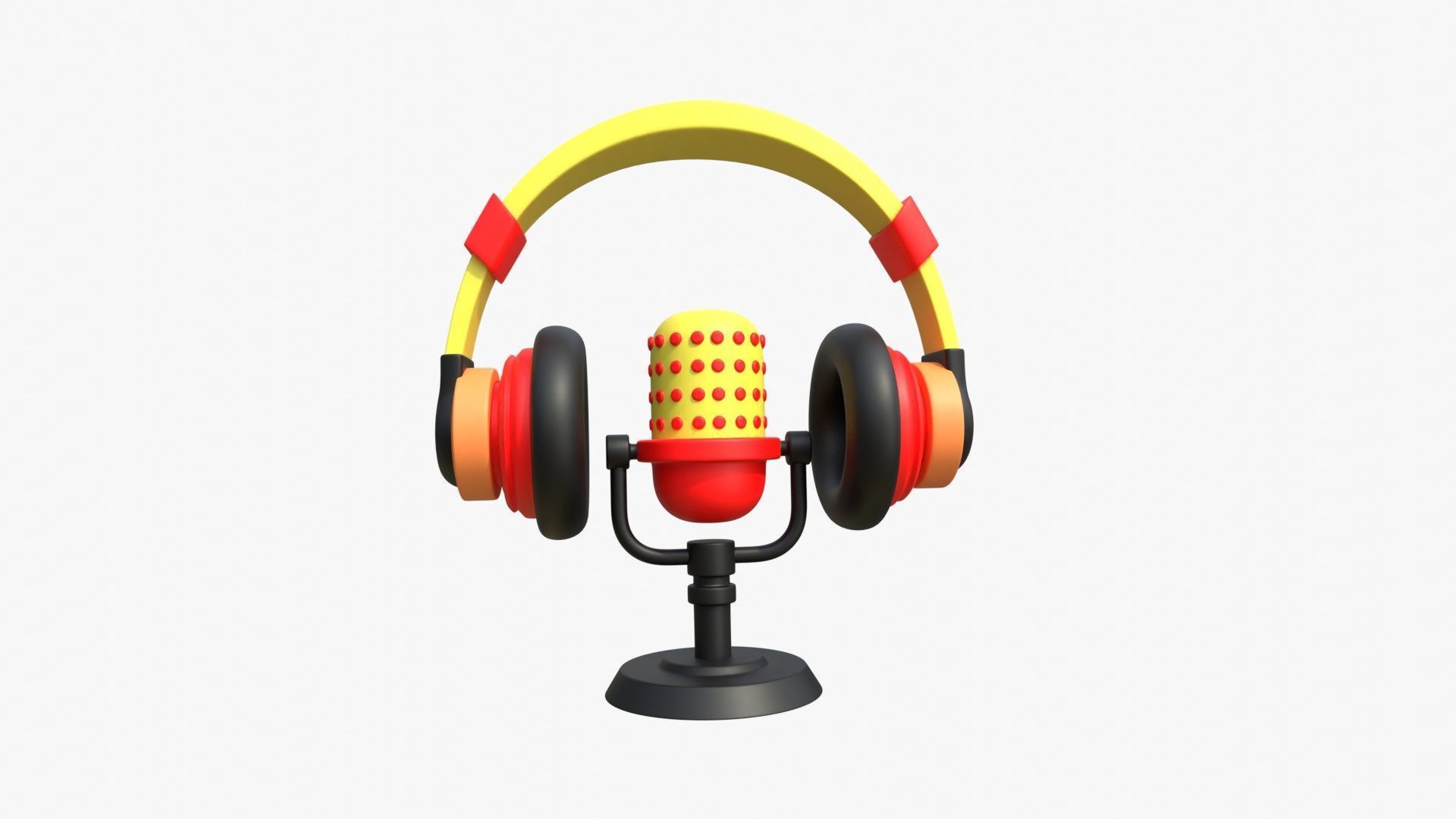 Microphone 3D model_17