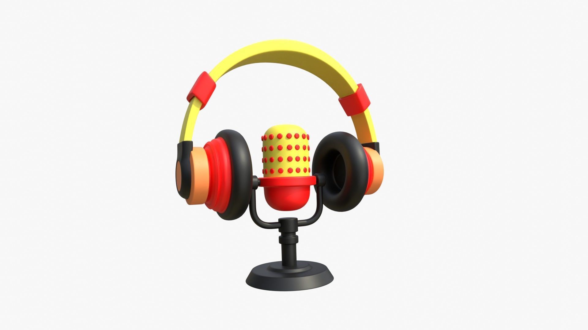 Microphone 3D model_16