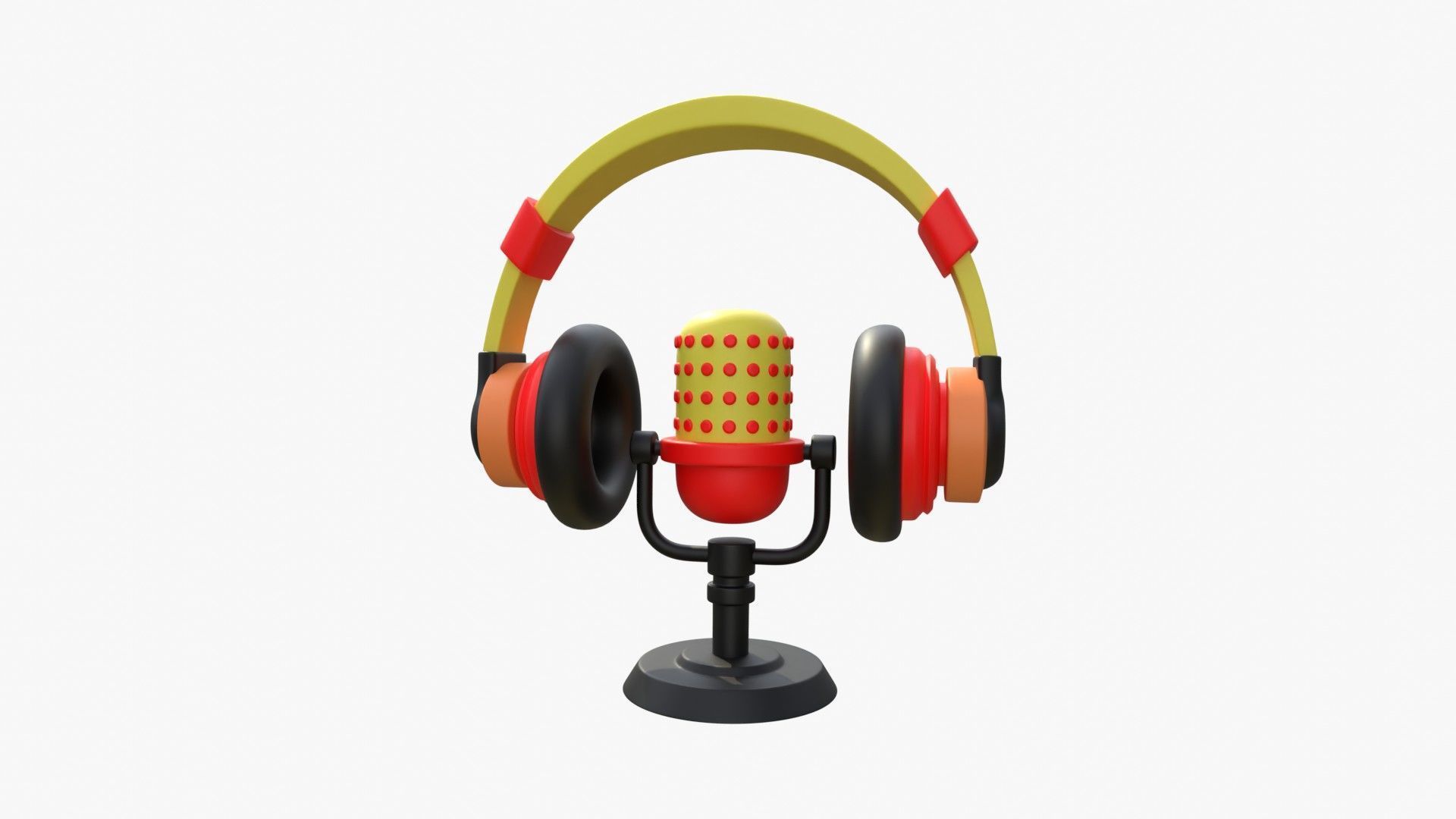 Microphone 3D model_8