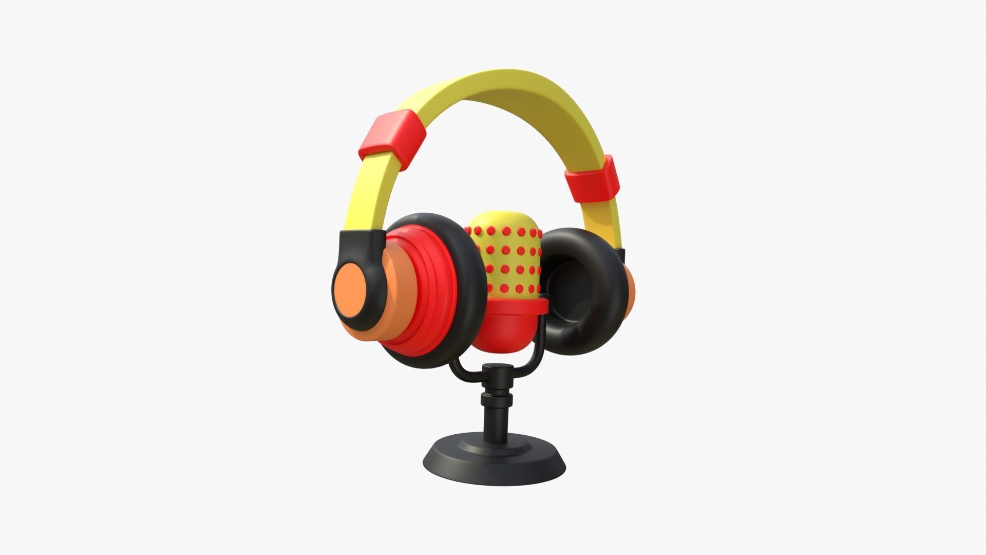 Microphone 3D model_5