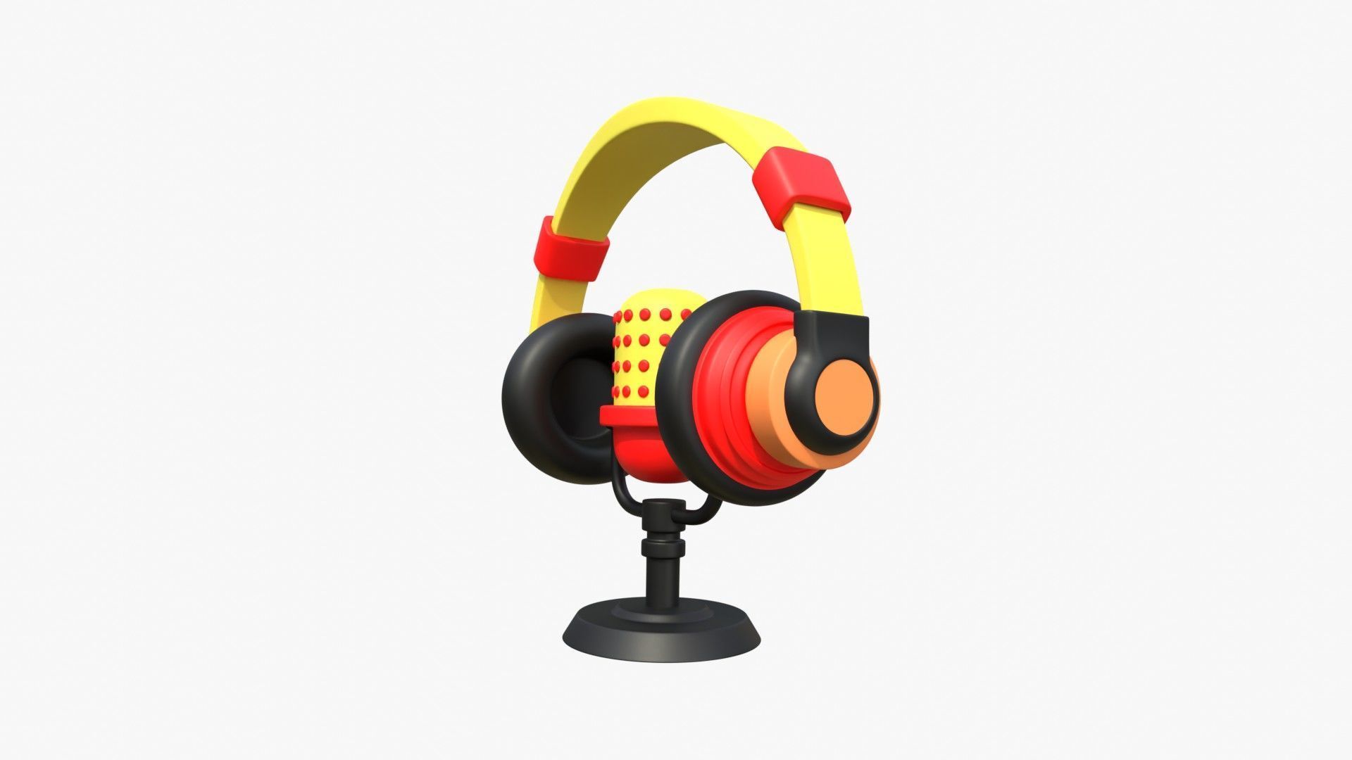 Microphone 3D model_1