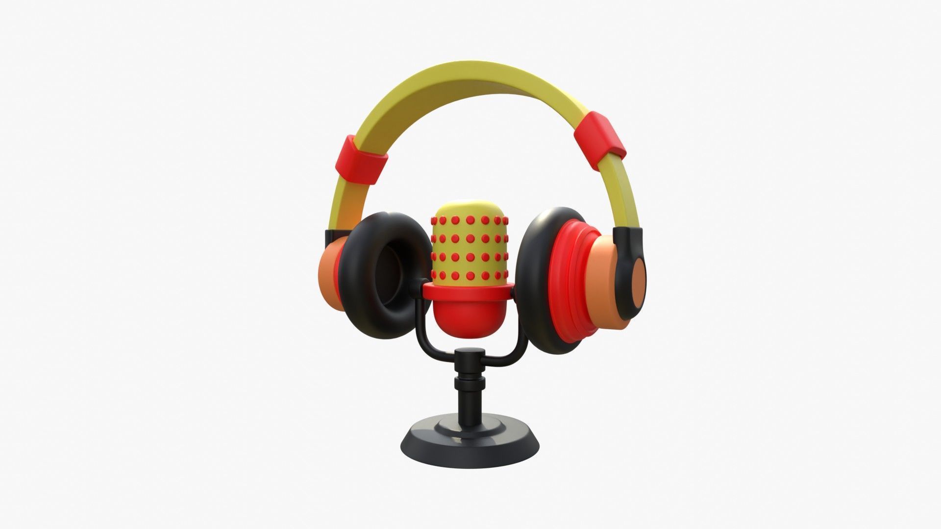 Microphone 3D model_9