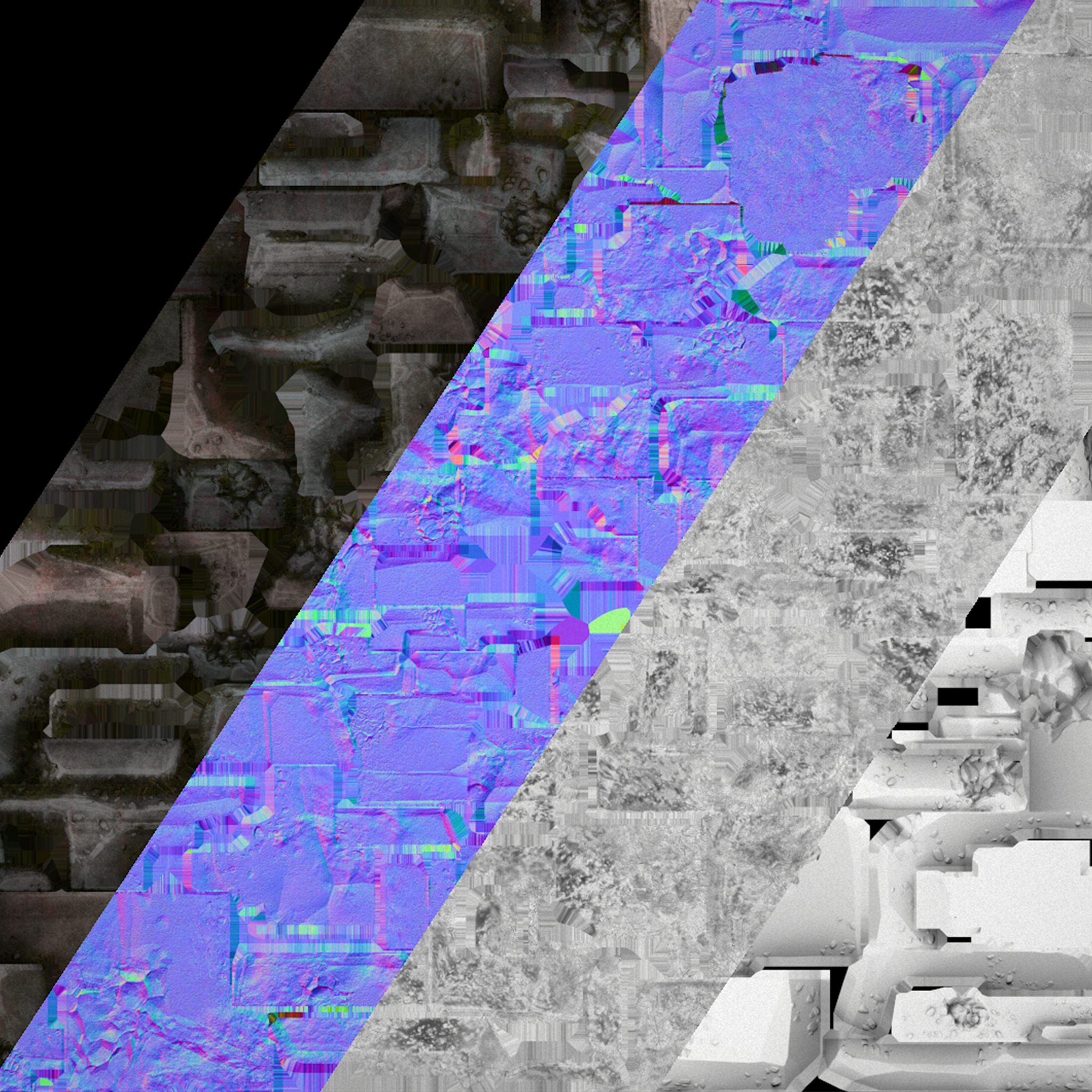 Stones Rocks Pebble Pack 3D Model Collection_25