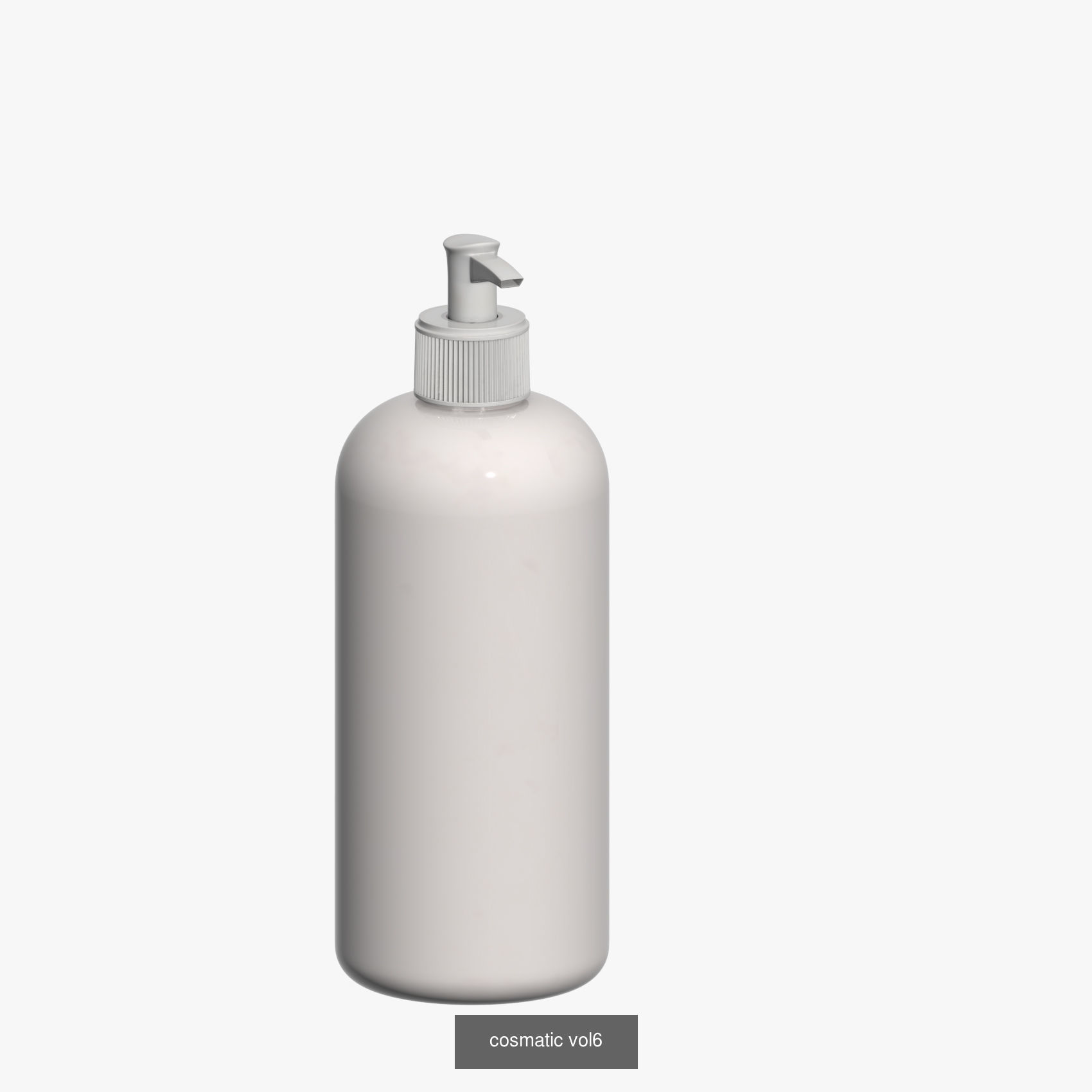 mockup cosmatic container in blank set 1 3D Model Collection_3