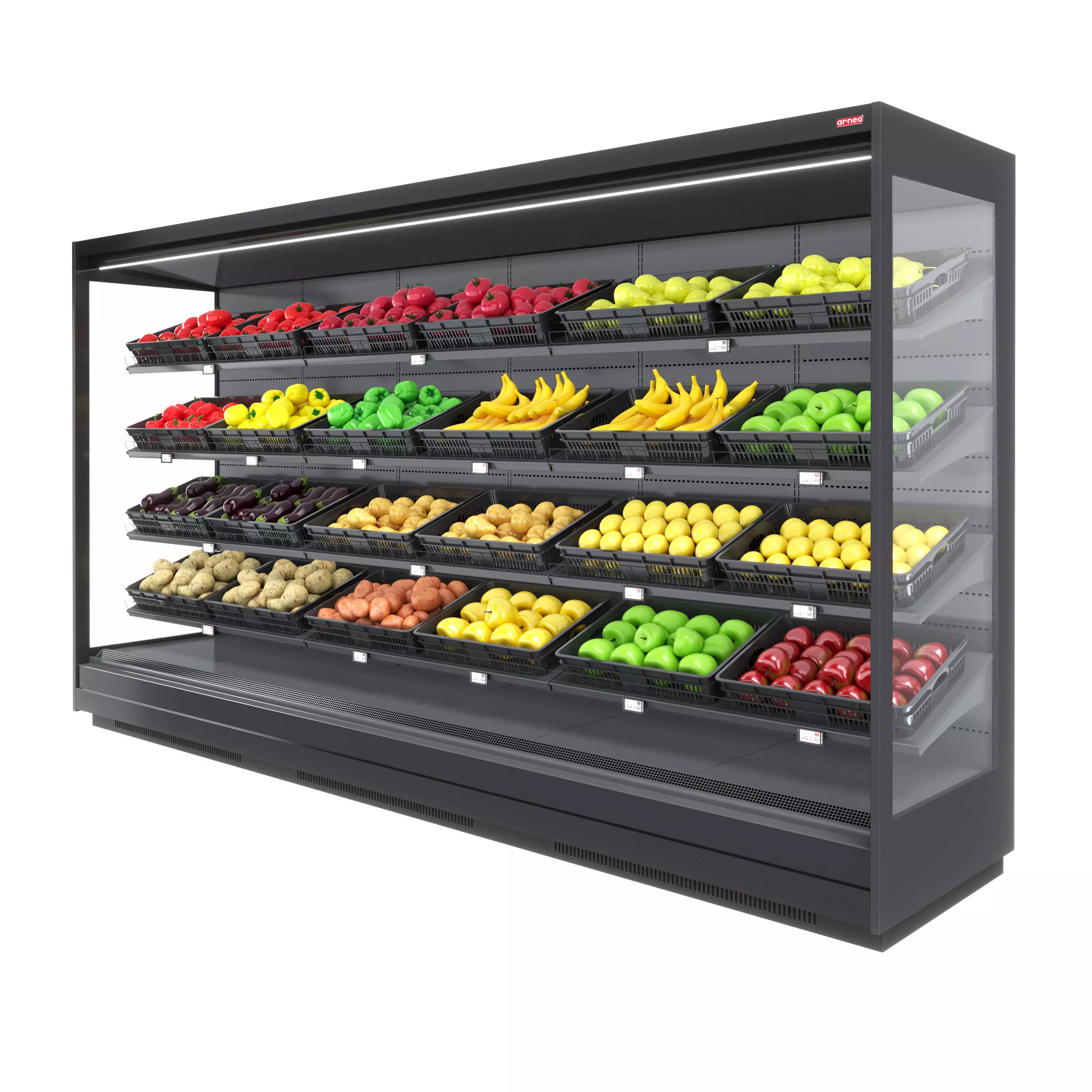 Refrigerated display case Arneg  3D model_0