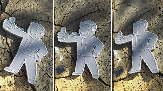 Vault Boy  Fallout  3D print model