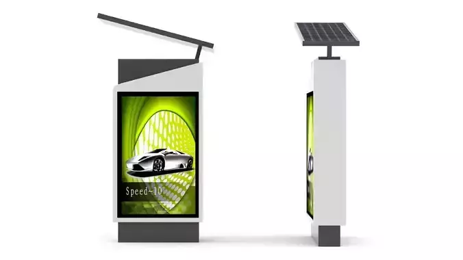 Digital Kiosk 3D model