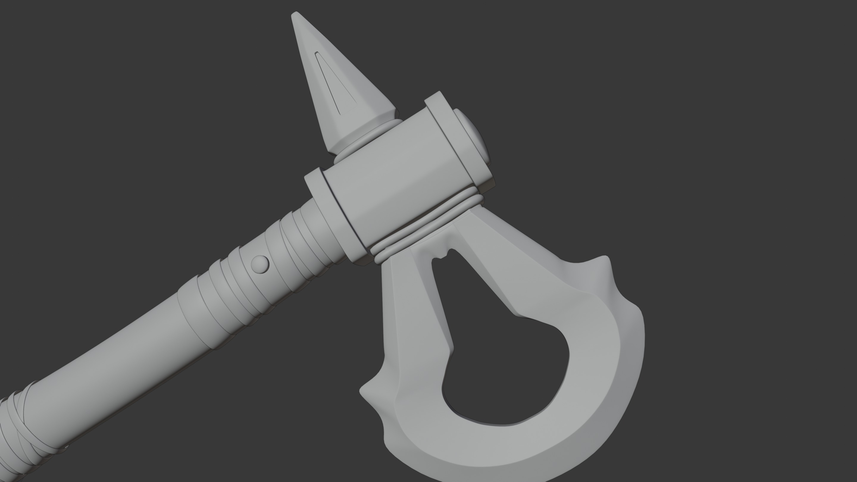 Edward Kenway Tomahawk - Assassins Creed III 3D model_5